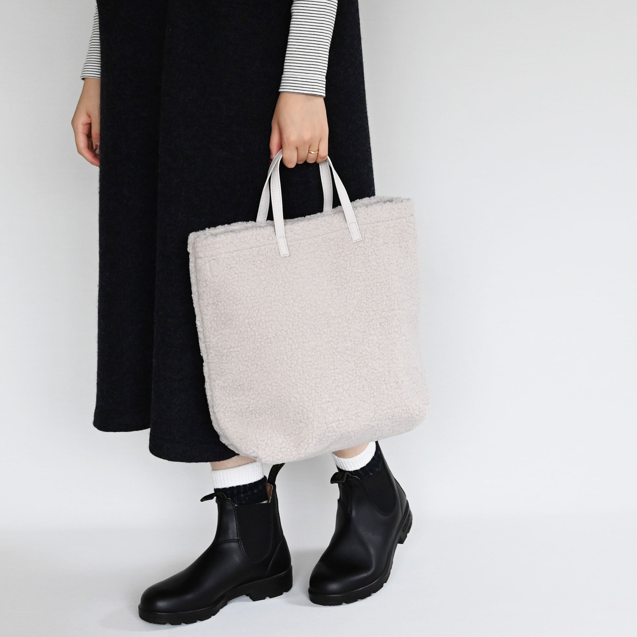 リバーシブルボアバッグ