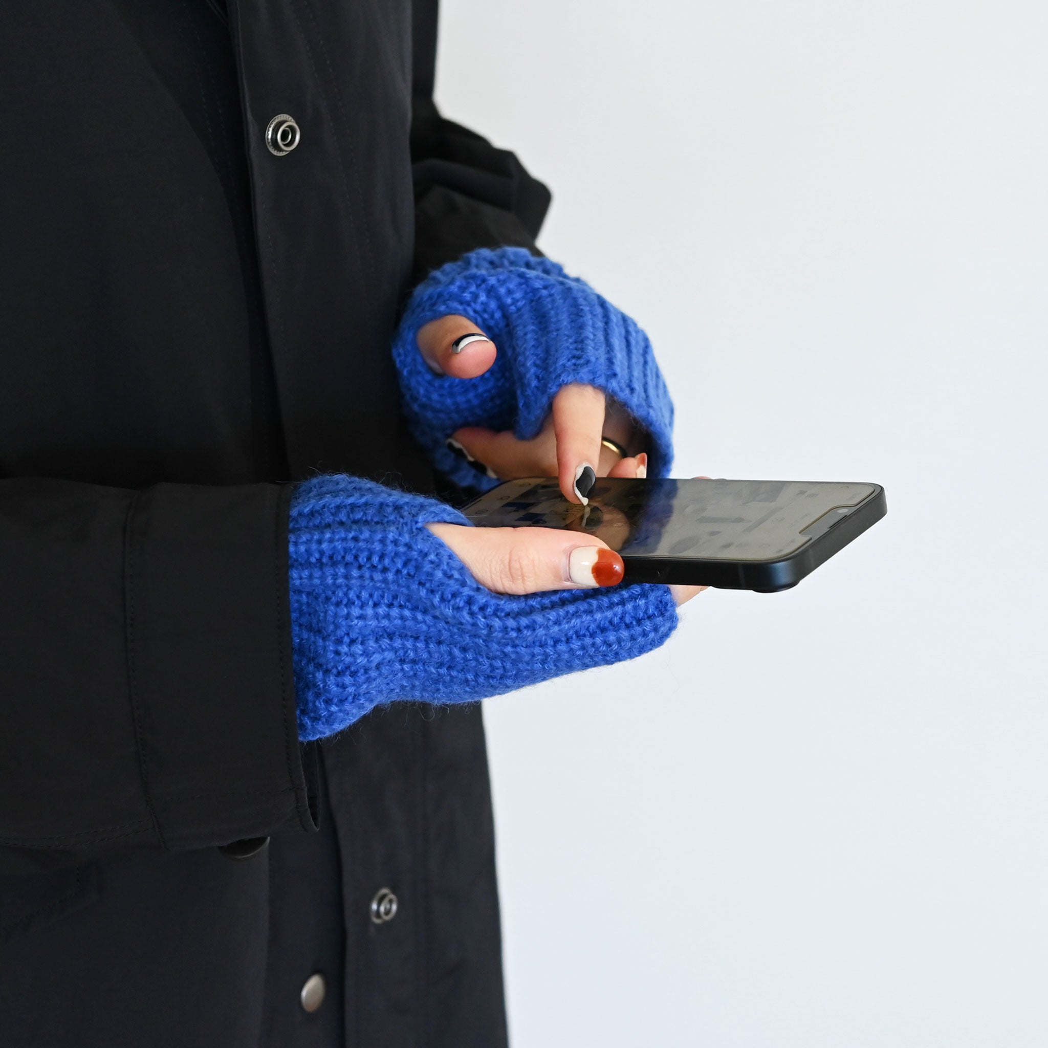 ローゲージニットアームウォーマー