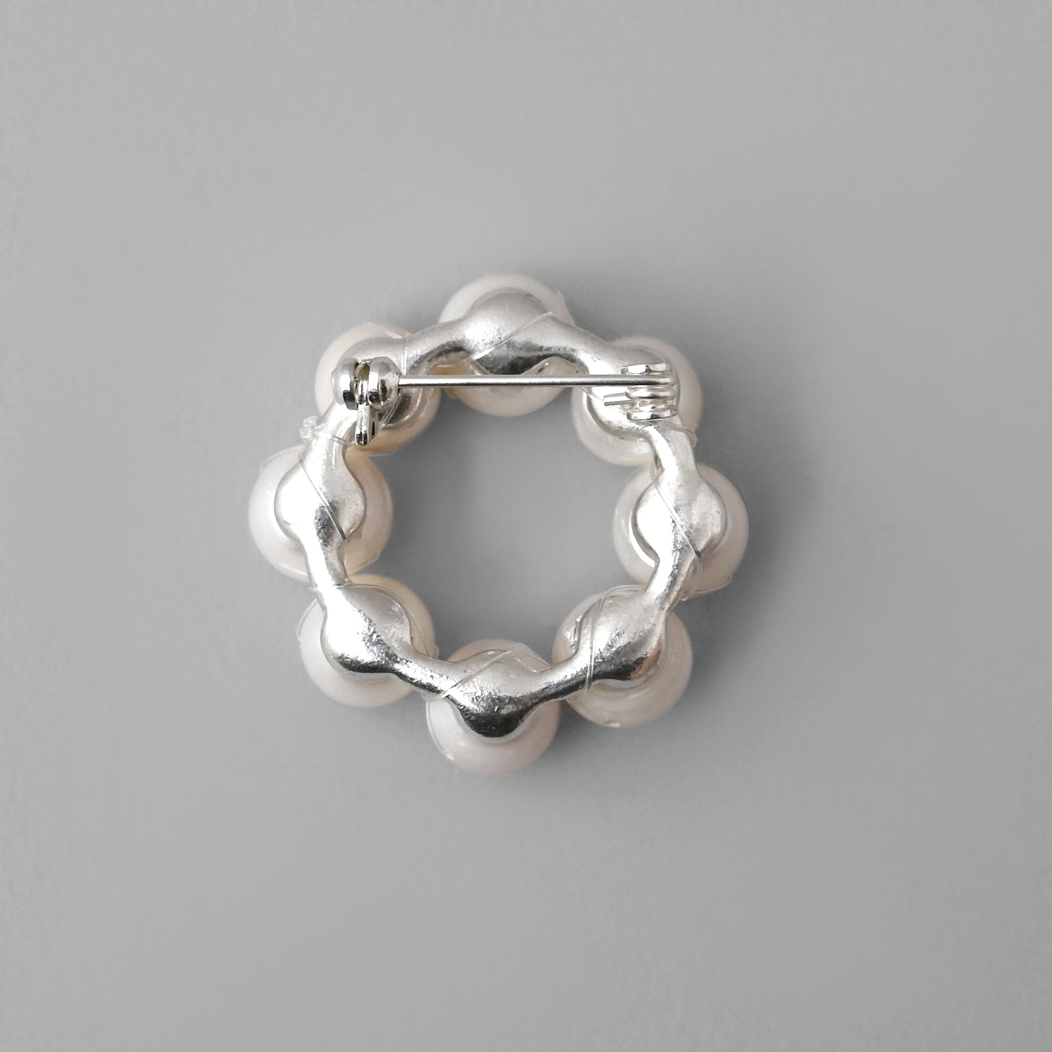 淡水パールブローチ KE23W