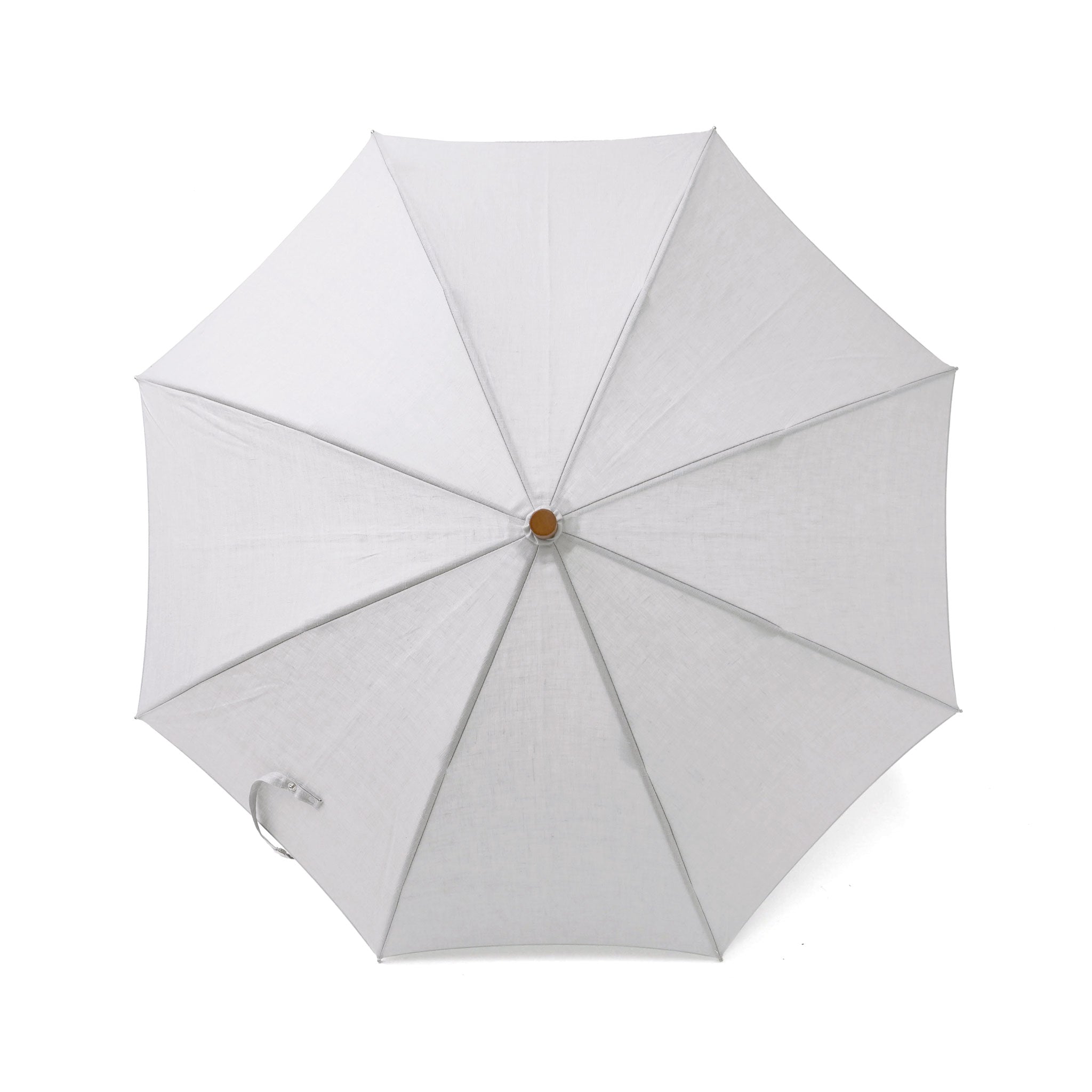 日傘 ラウンドハンドル 麻