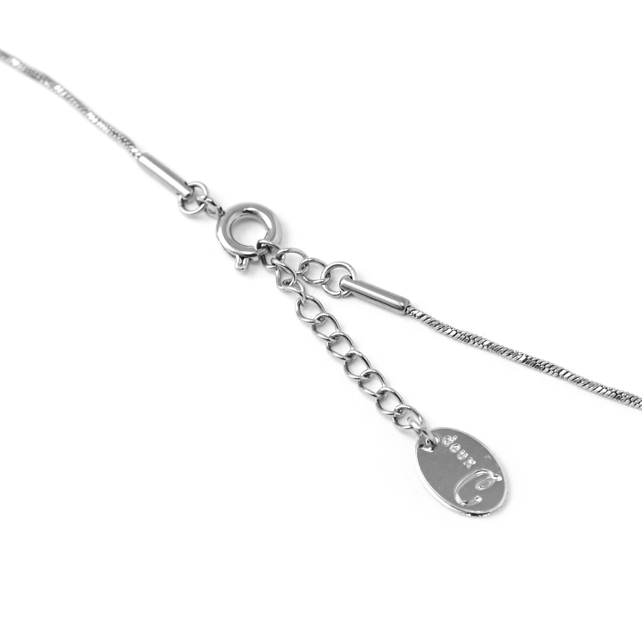 ステンレスハートネックレス KE24C (40cm)