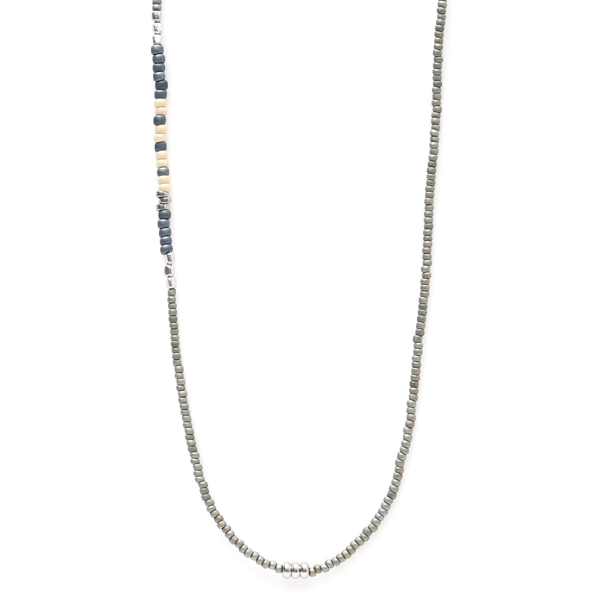 ビーズマンテルネックレス PA24B (47cm)