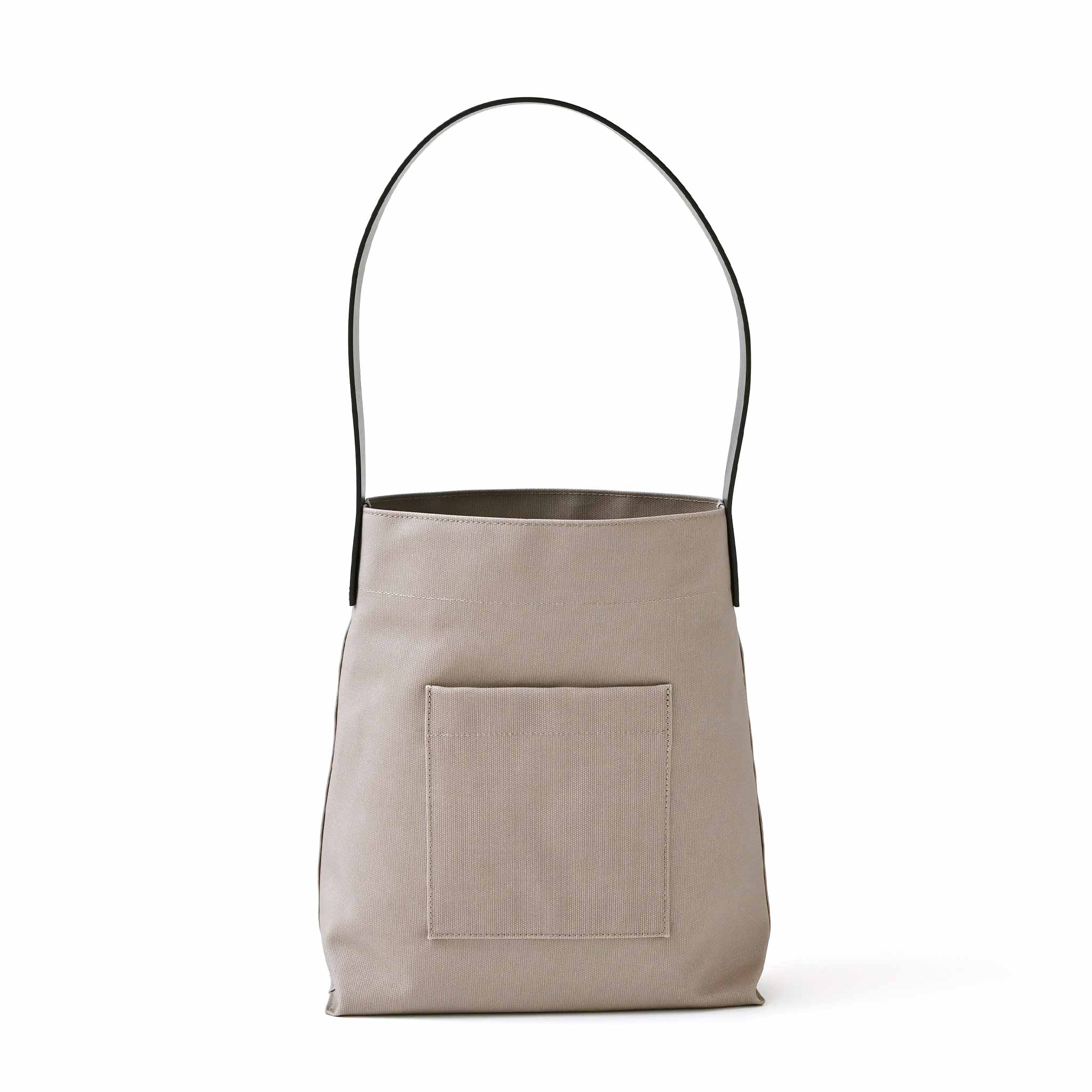 レザーハンドルトートバッグ