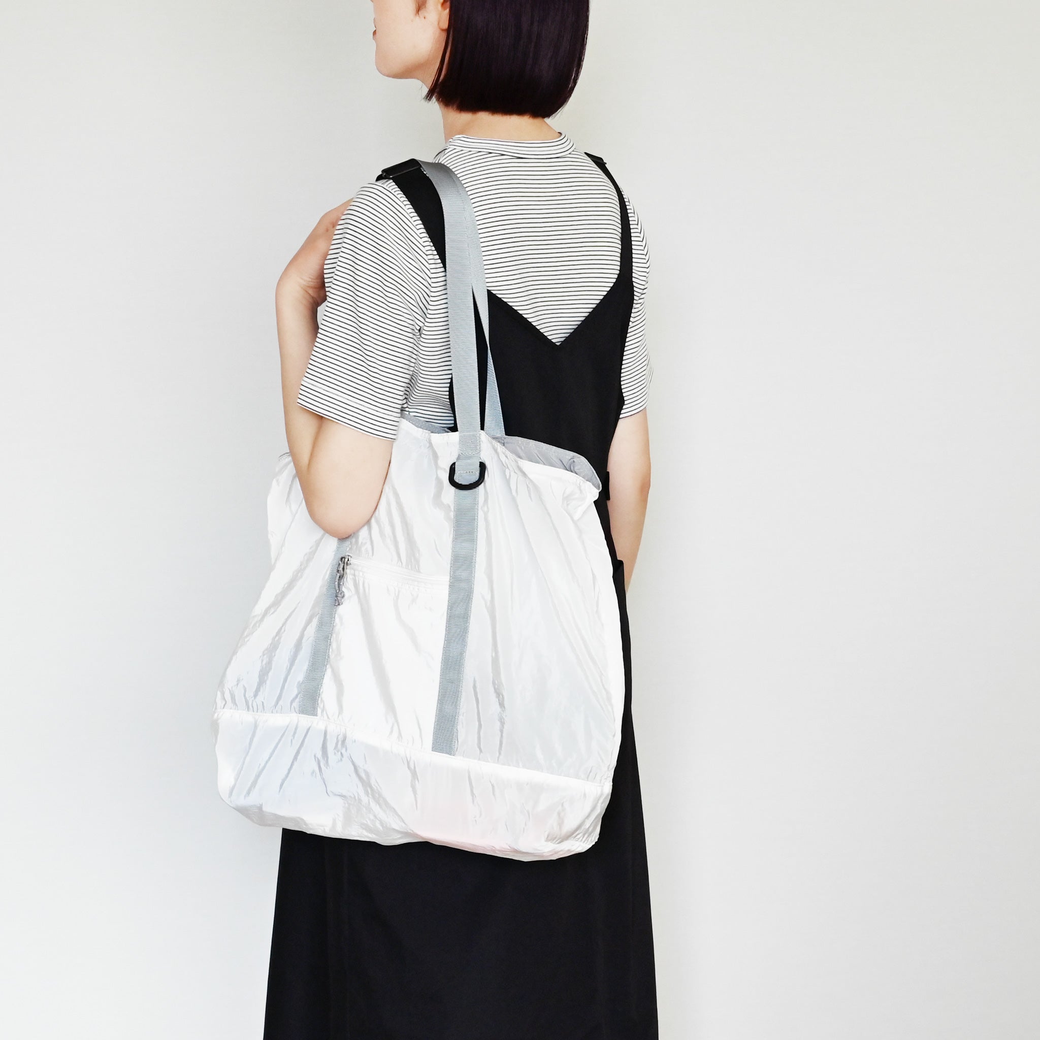 シアーコンパクトトートバッグ