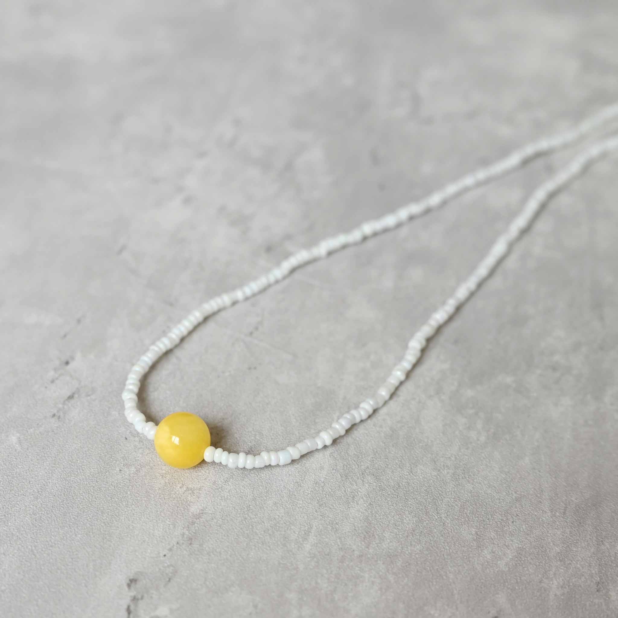 ビーズネックレス MA25D(45cm)