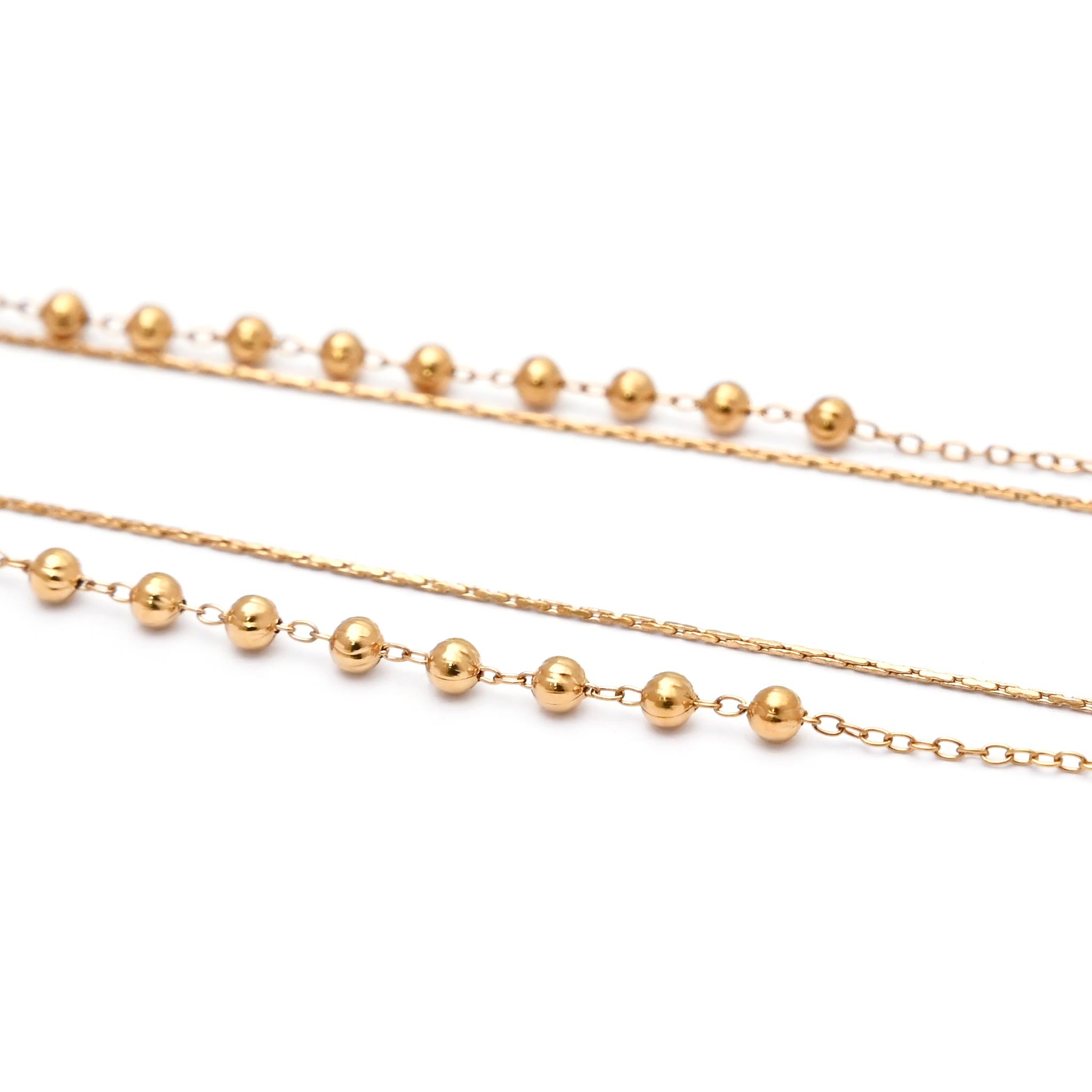 ステンレスネックレス KE25L (38cm)