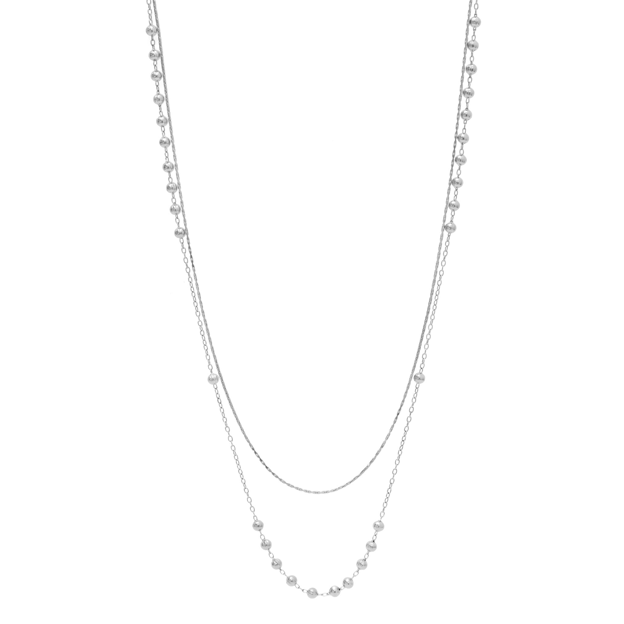 ステンレスネックレス KE25L (38cm)