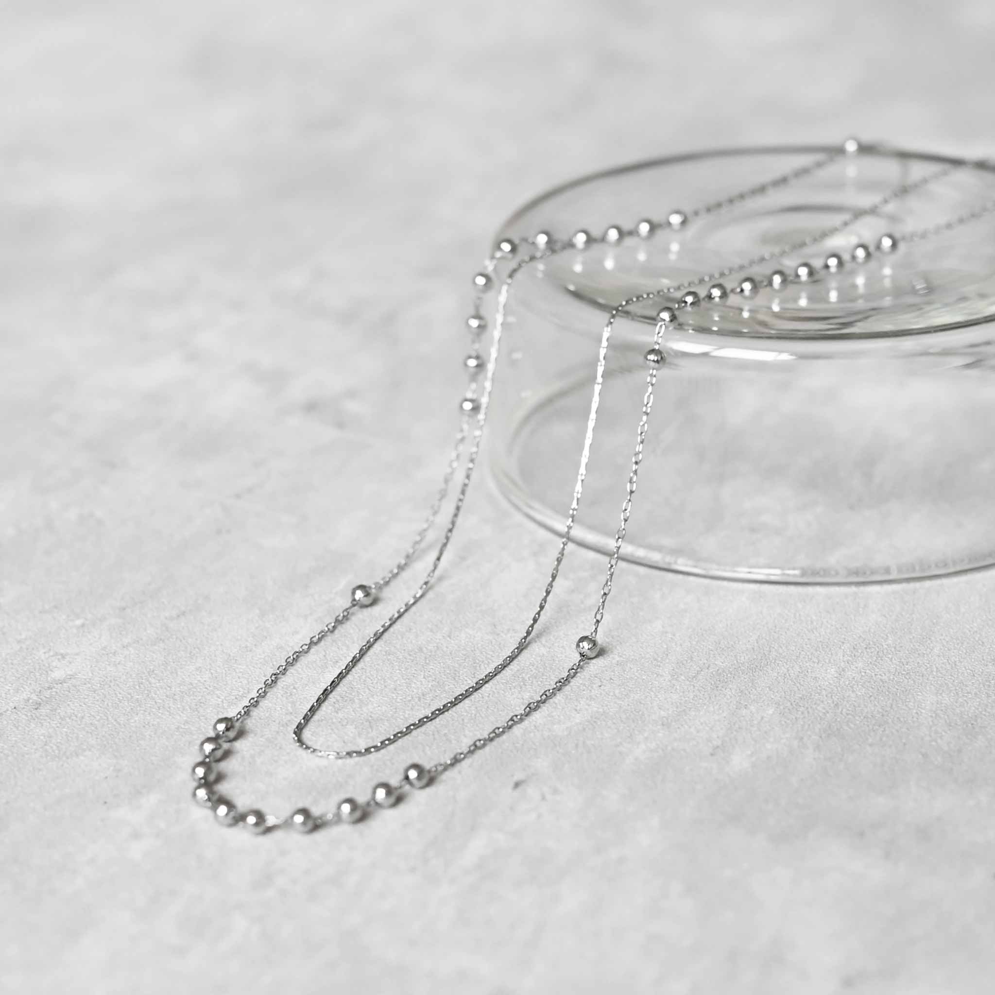 ステンレスネックレス KE25L (38cm)