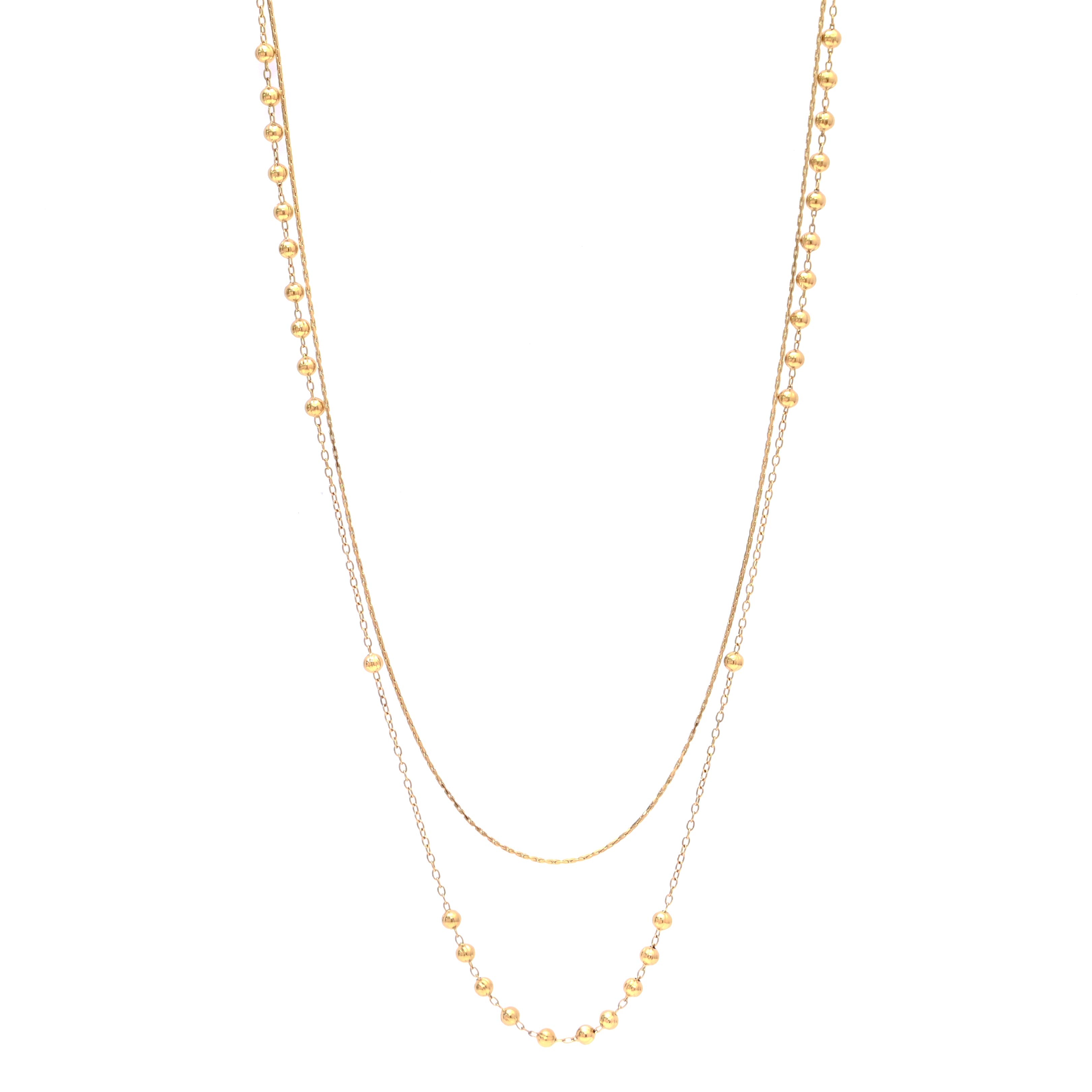 ステンレスネックレス KE25L (38cm)