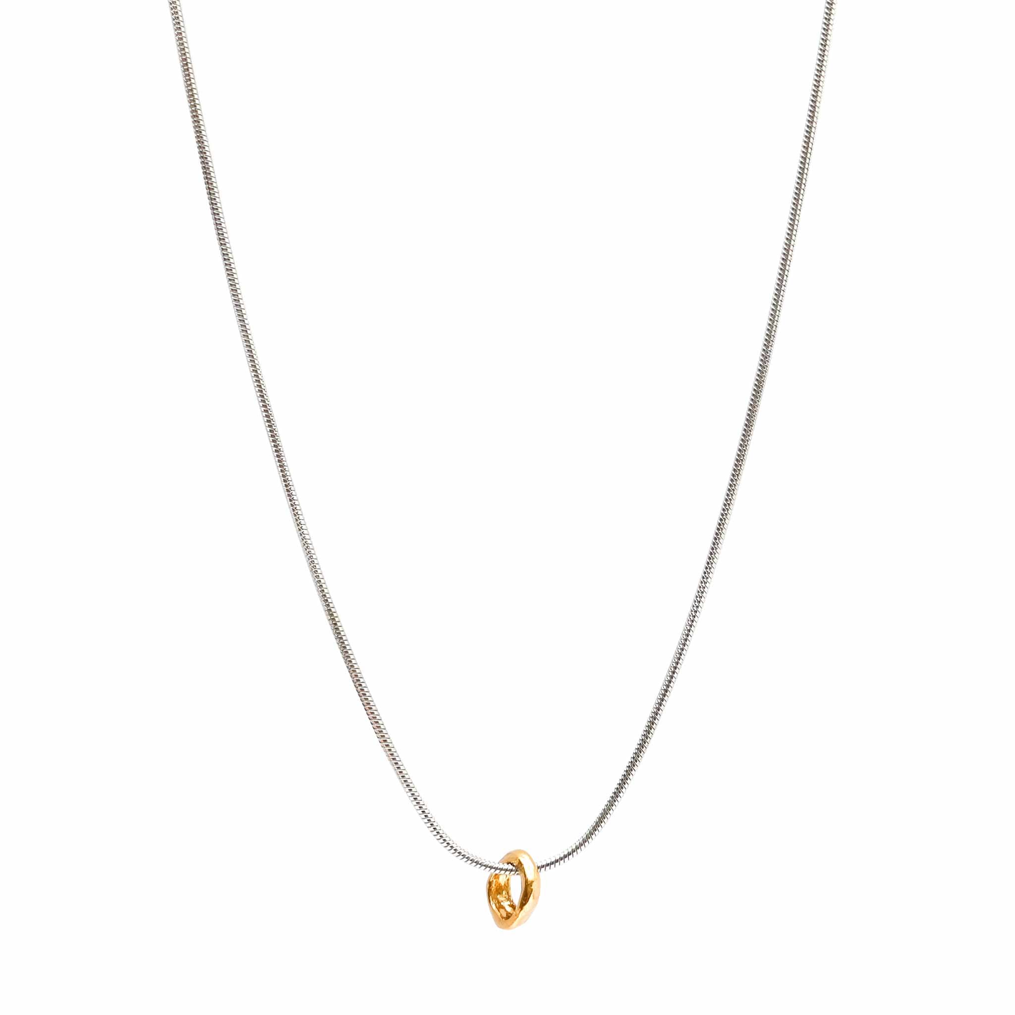 ステンレスネックレス KE25AA (38cm)