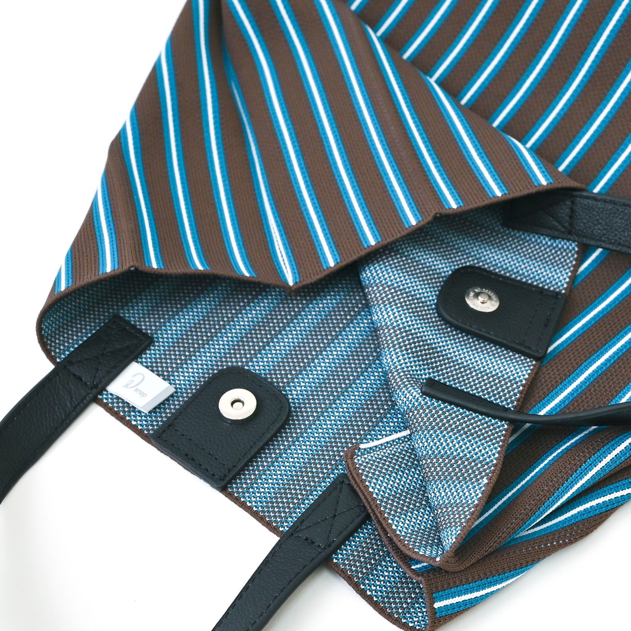 パターンニットバッグ