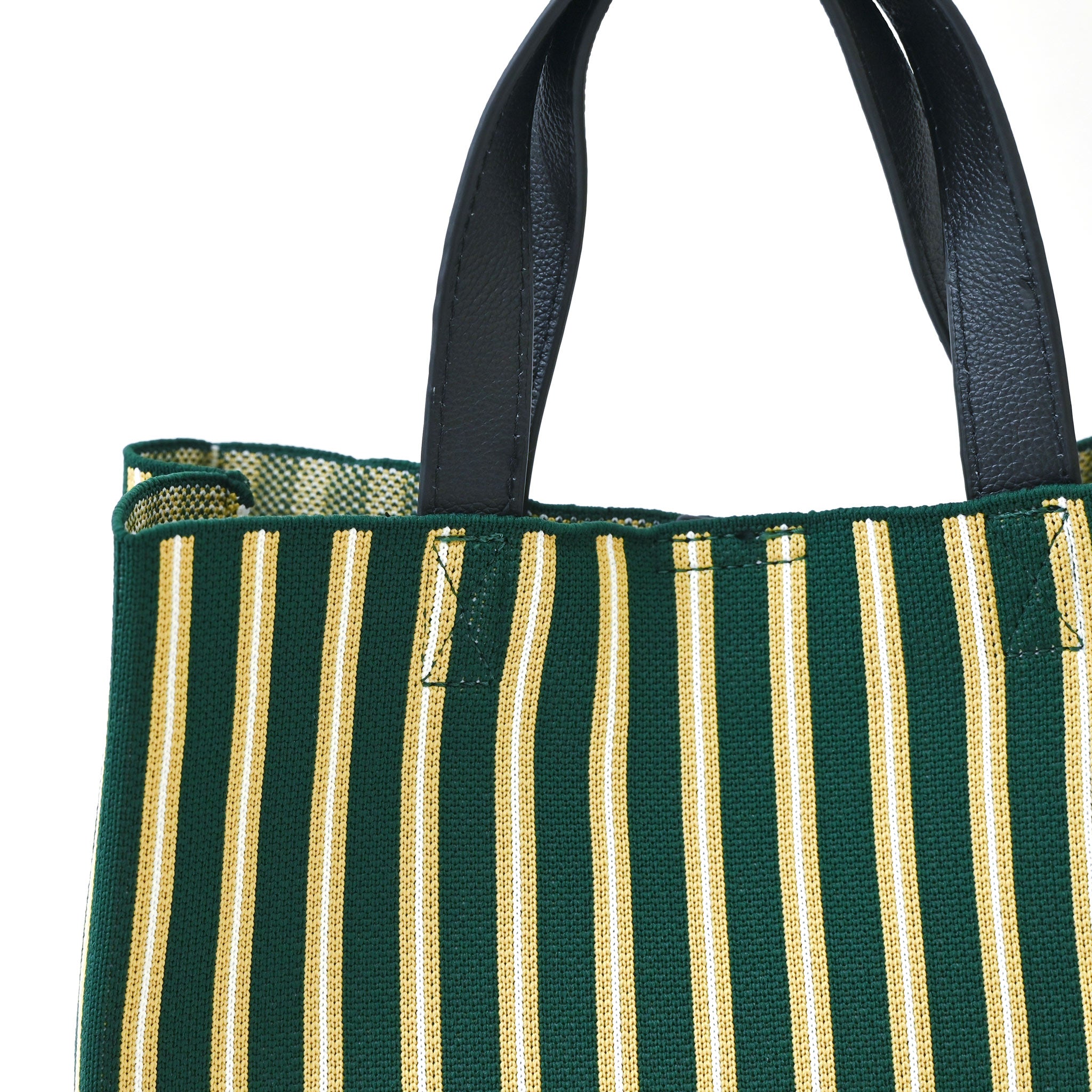 パターンニットバッグ