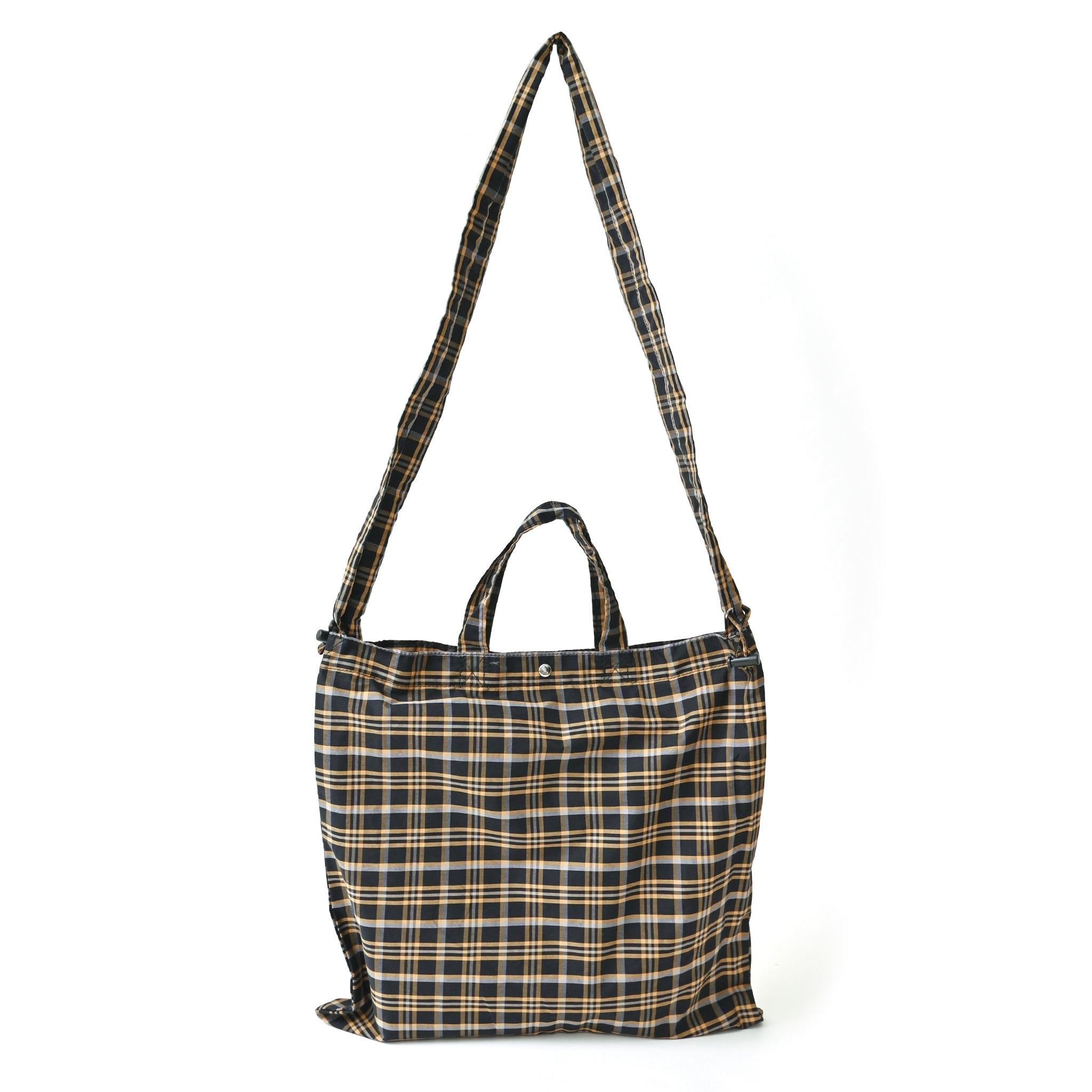 ドロストチェックバッグ