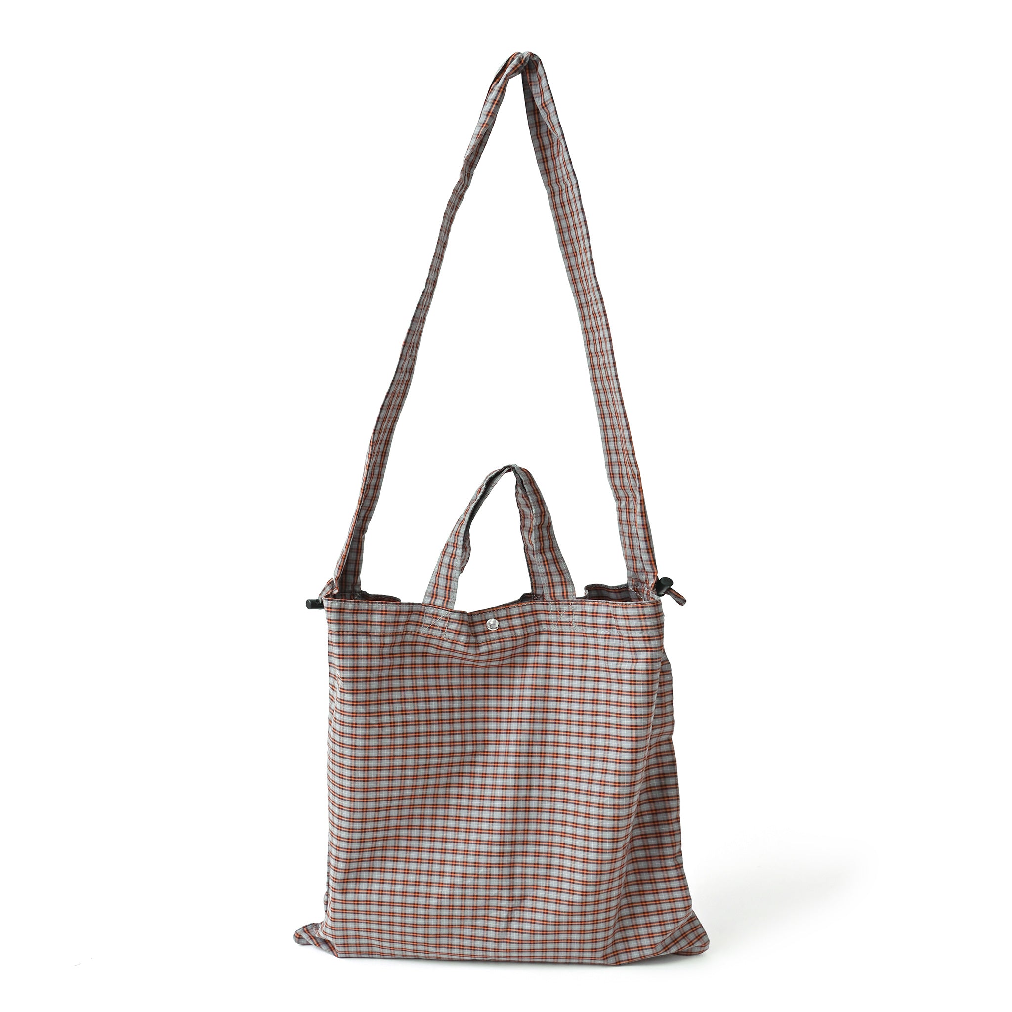 ドロストチェックバッグ