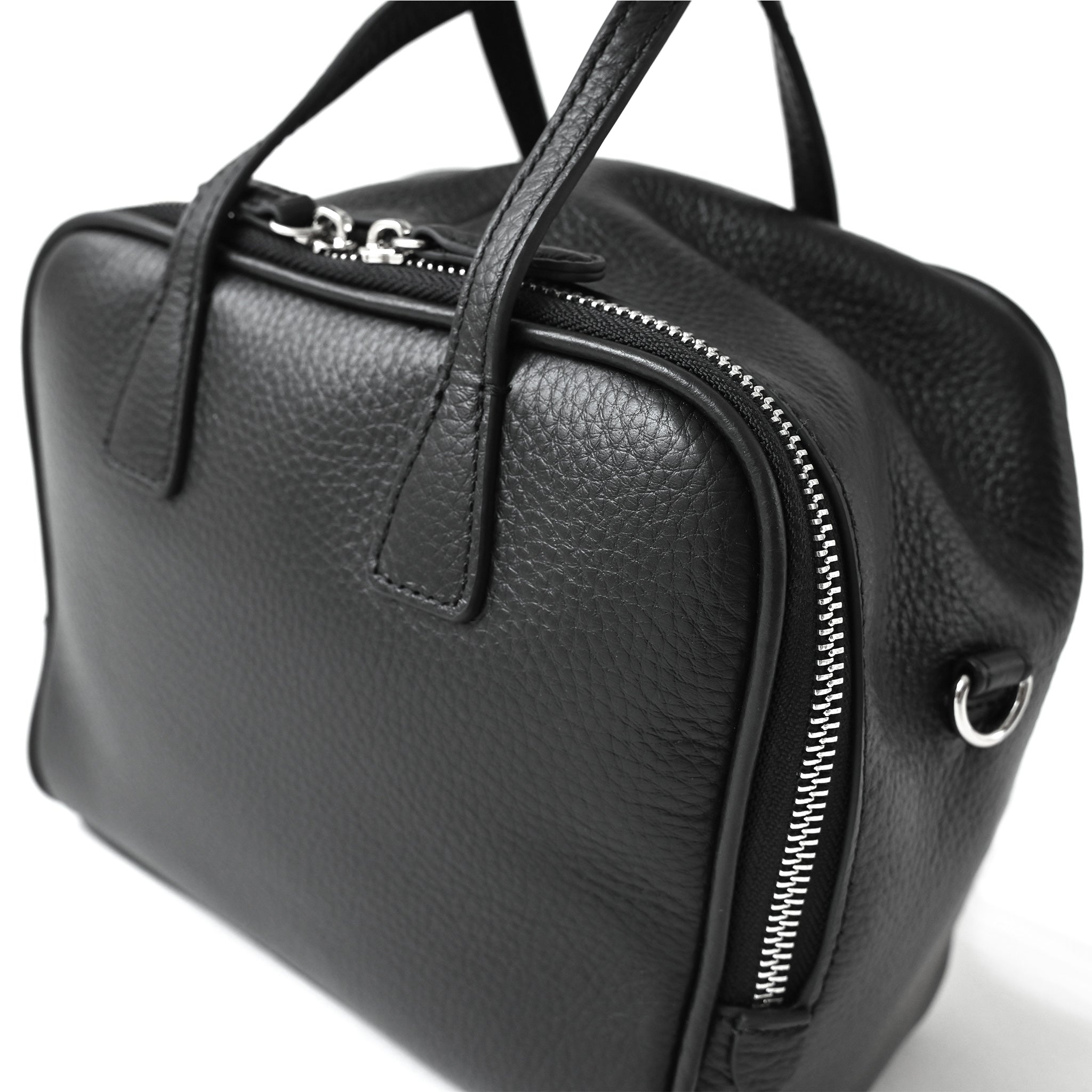 ボックスボストンショルダーバッグ