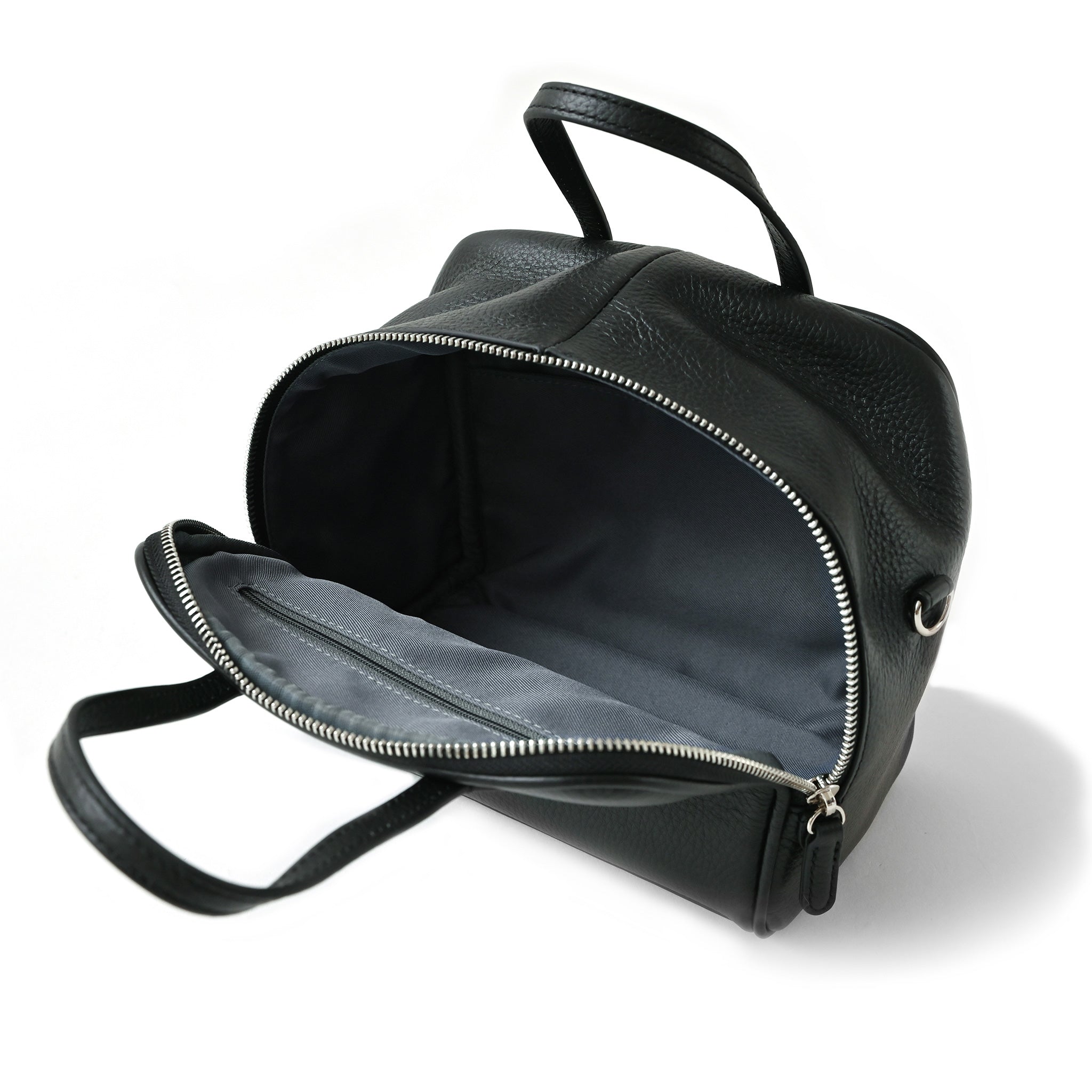 ボックスボストンショルダーバッグ