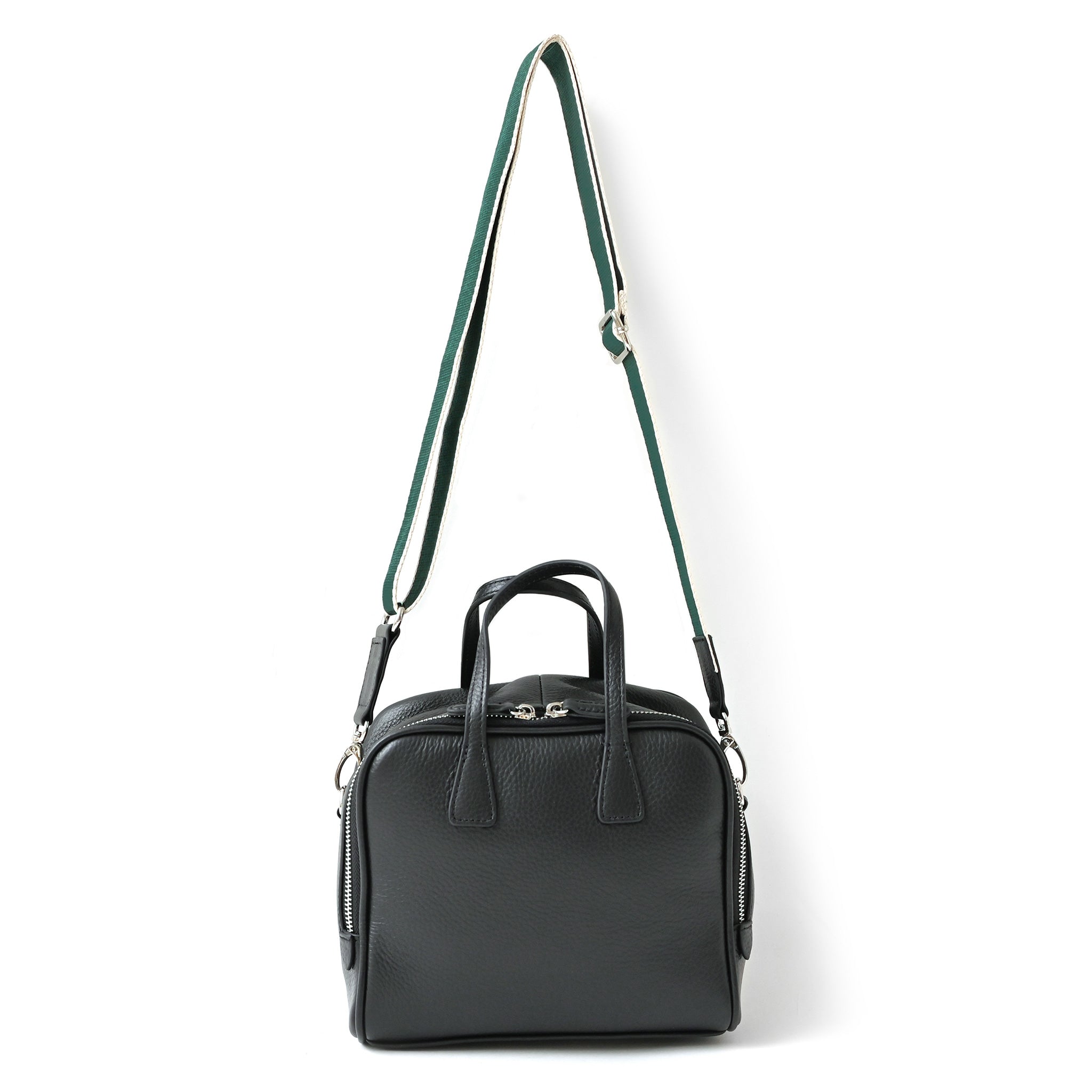 ボックスボストンショルダーバッグ