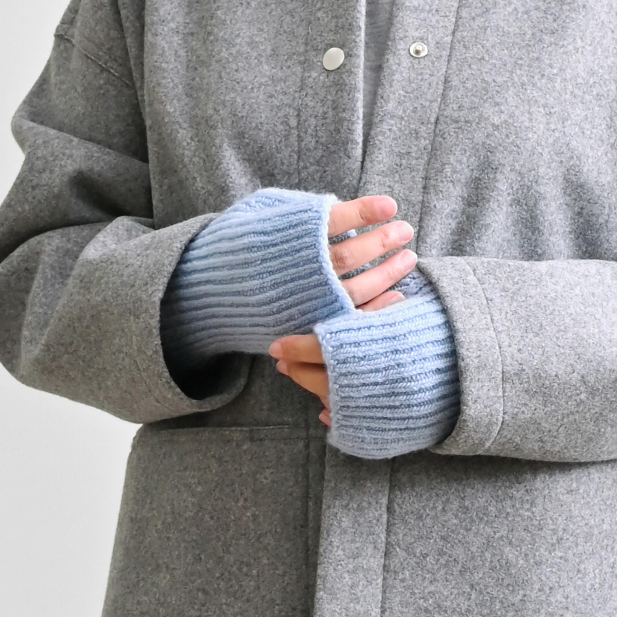 ラメニット アームウォーマー