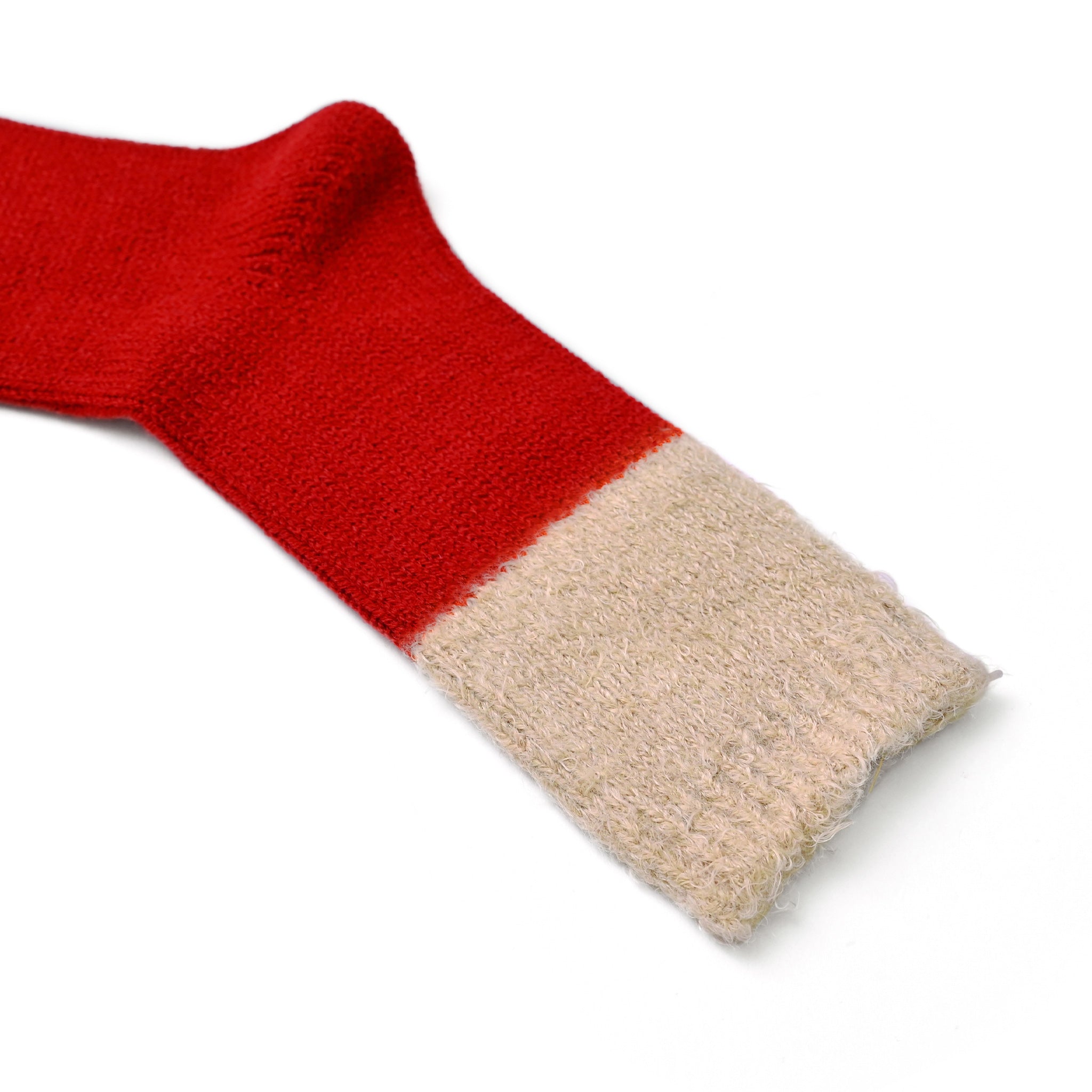 カラーシャギーソックス