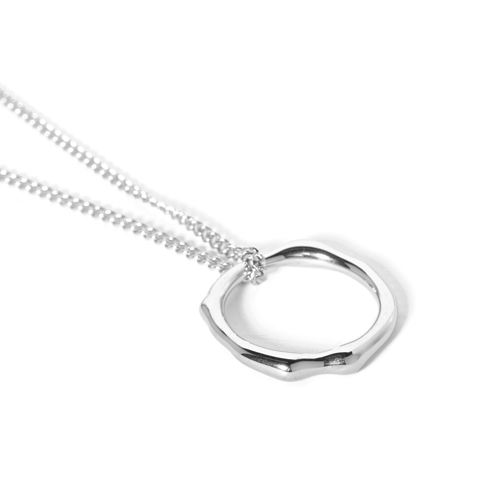 ステンレスロングネックレス KE25AR (47cm)