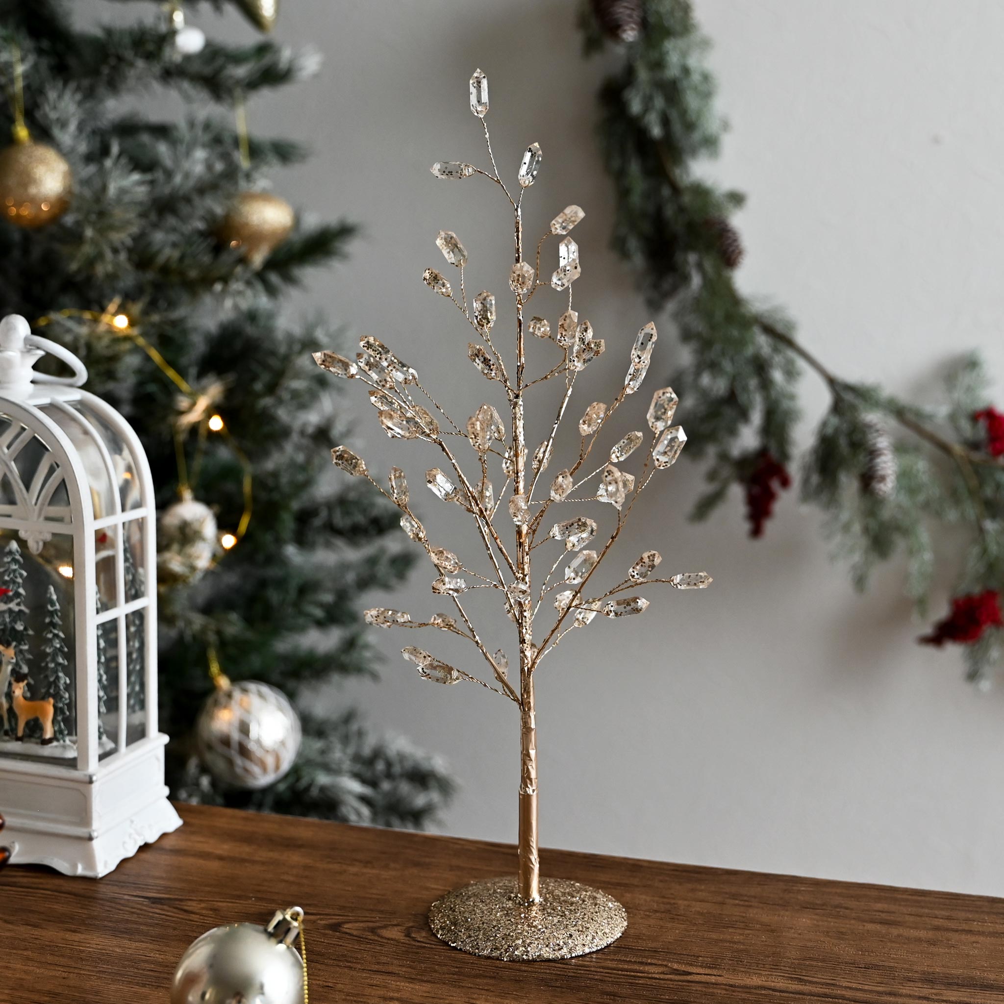 クリスタルツリー[プランツデコ] 35cm | deux C(ドゥ・セー)公式