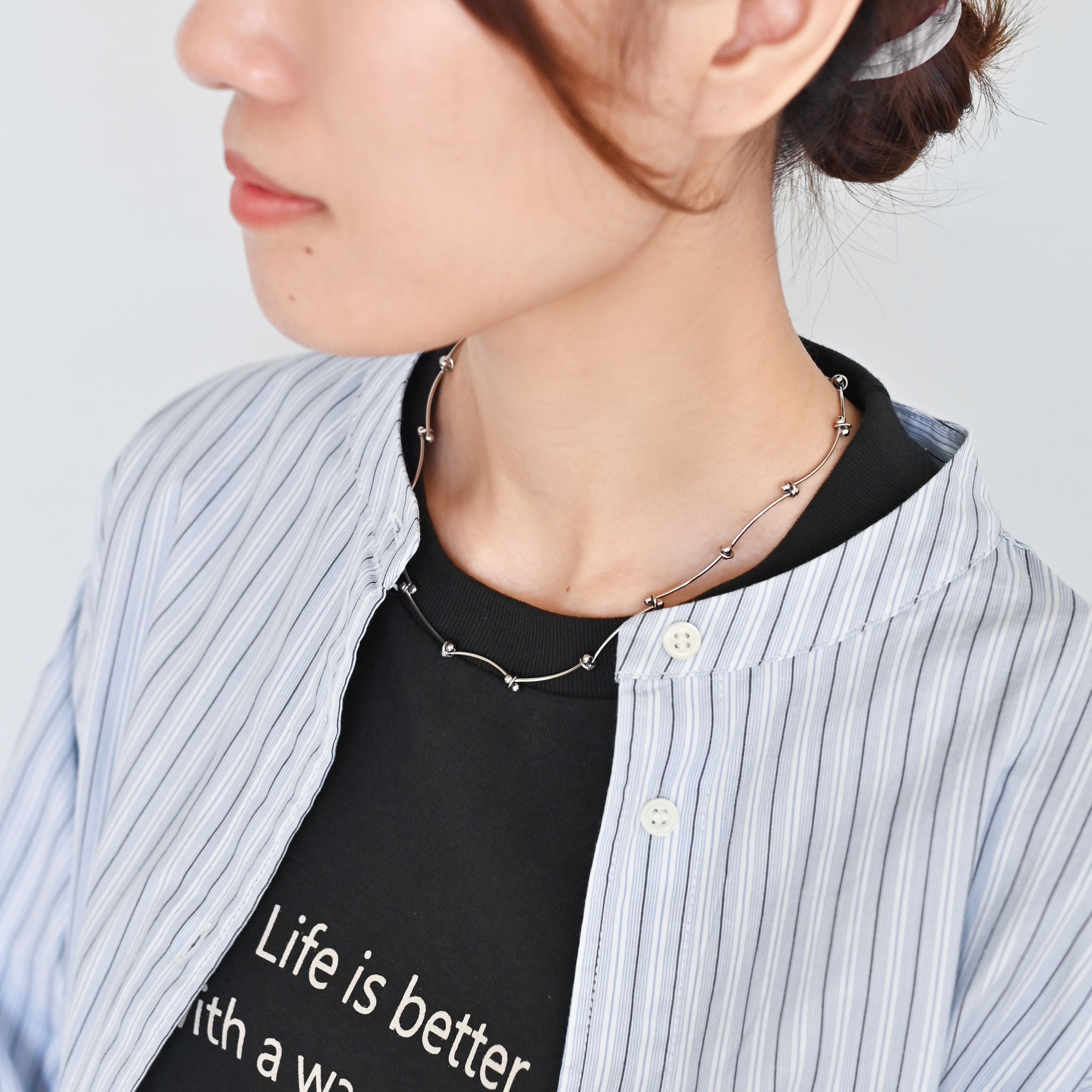 ステンレスネックレス KE26E (40cm)