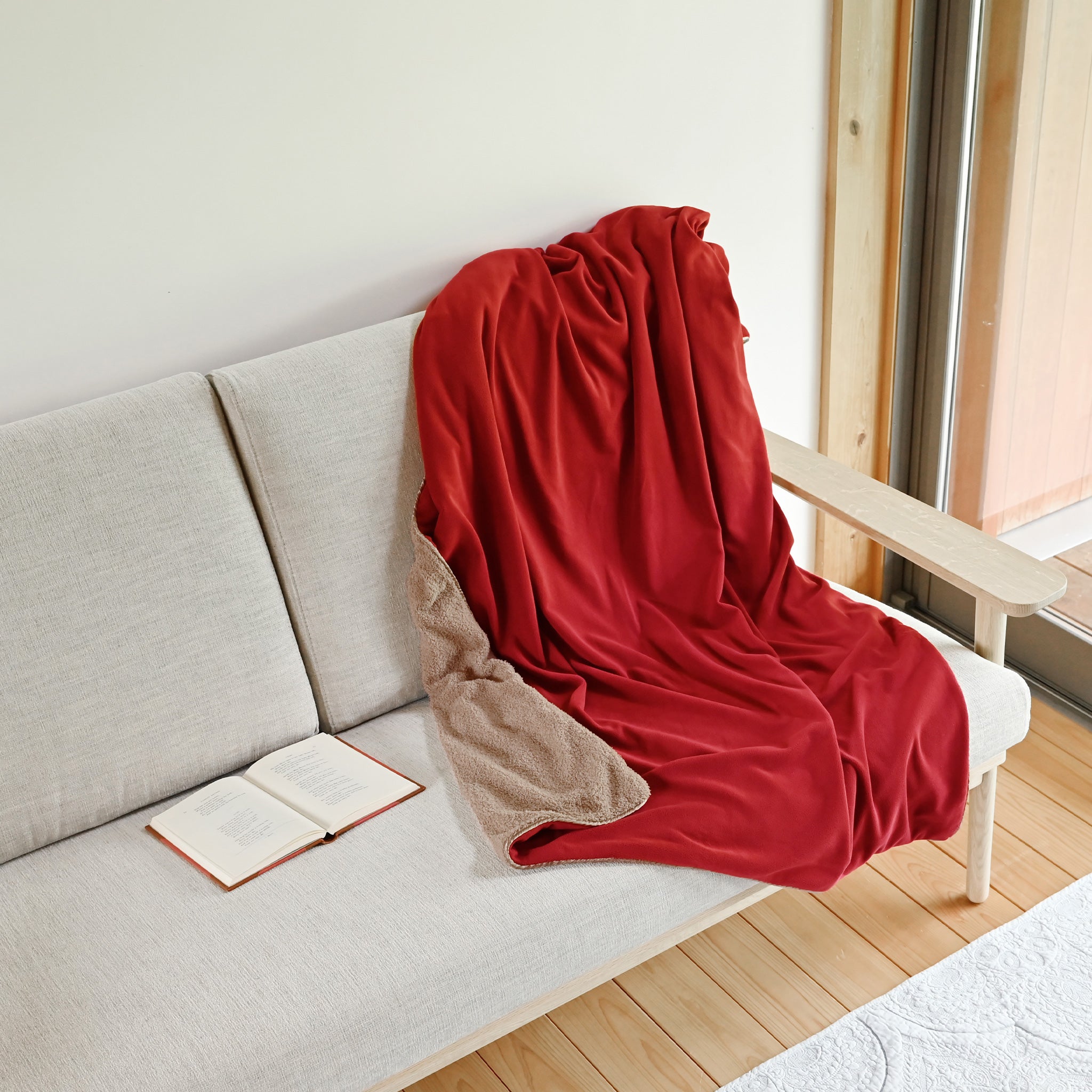 ブランケット[ツートンボア] | deux C(ドゥ・セー)公式オンラインストア