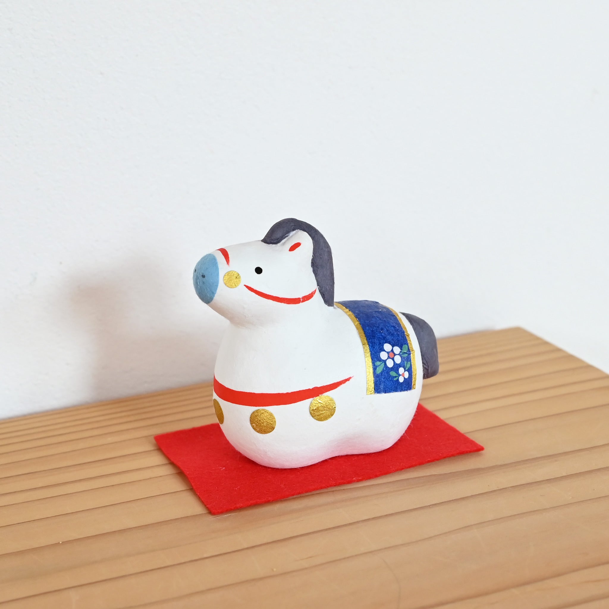 迎春置き飾り 招福午 小