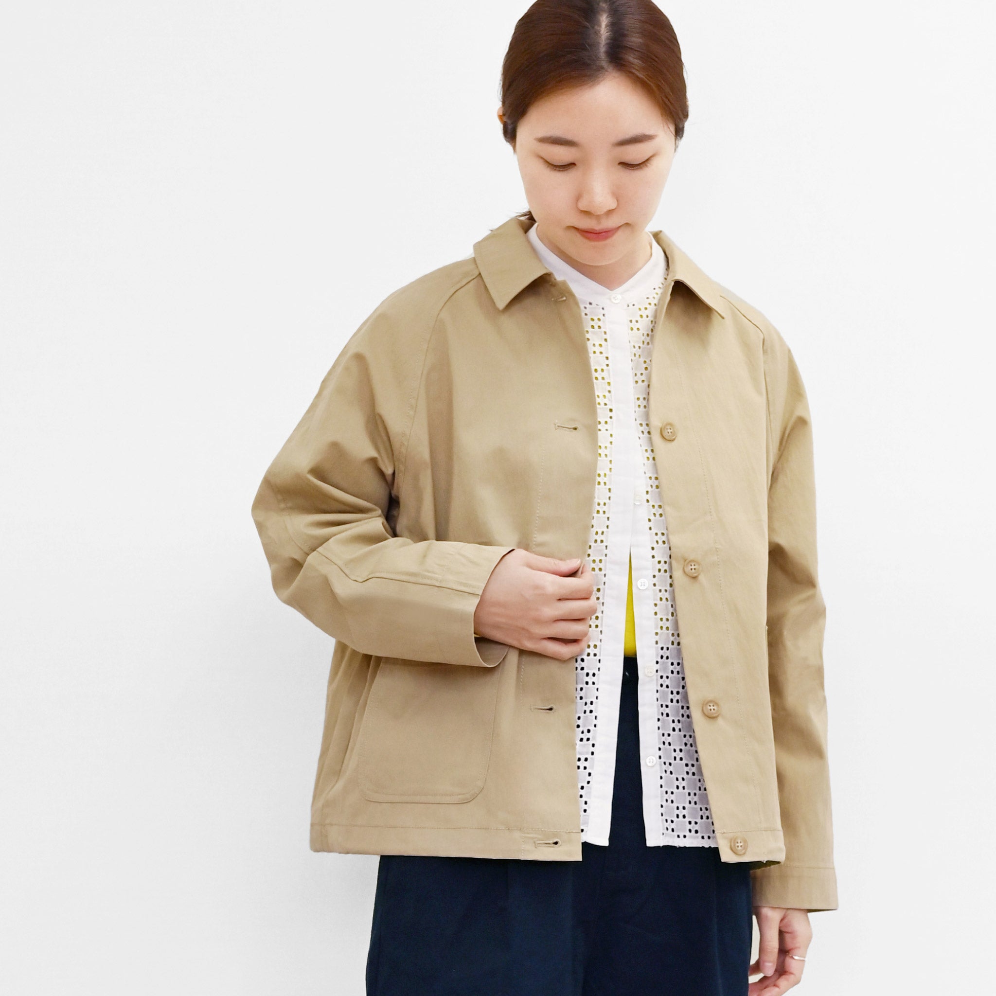 CNギャバジャケット 長袖