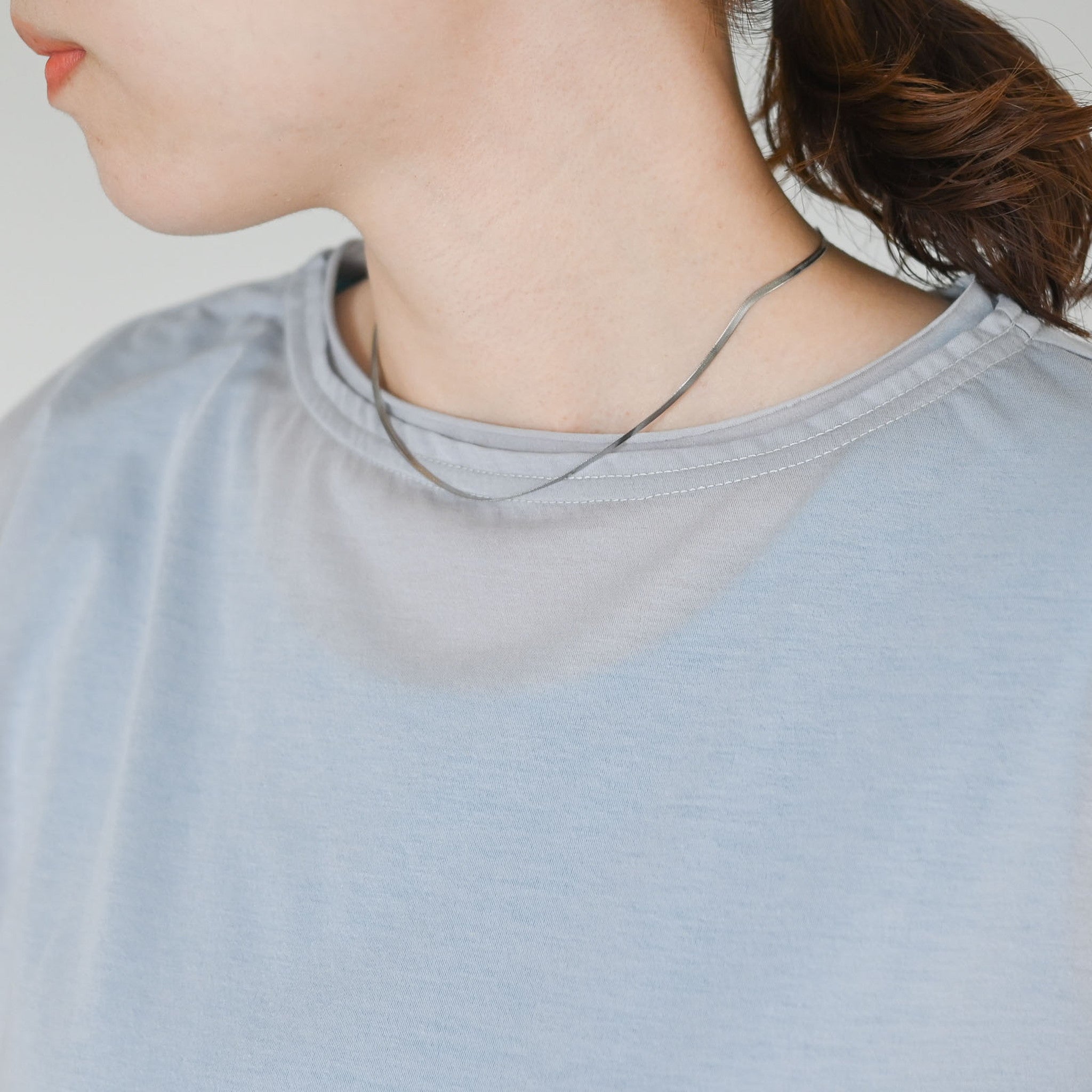 ステンレスネックレス KE22B (40cm)