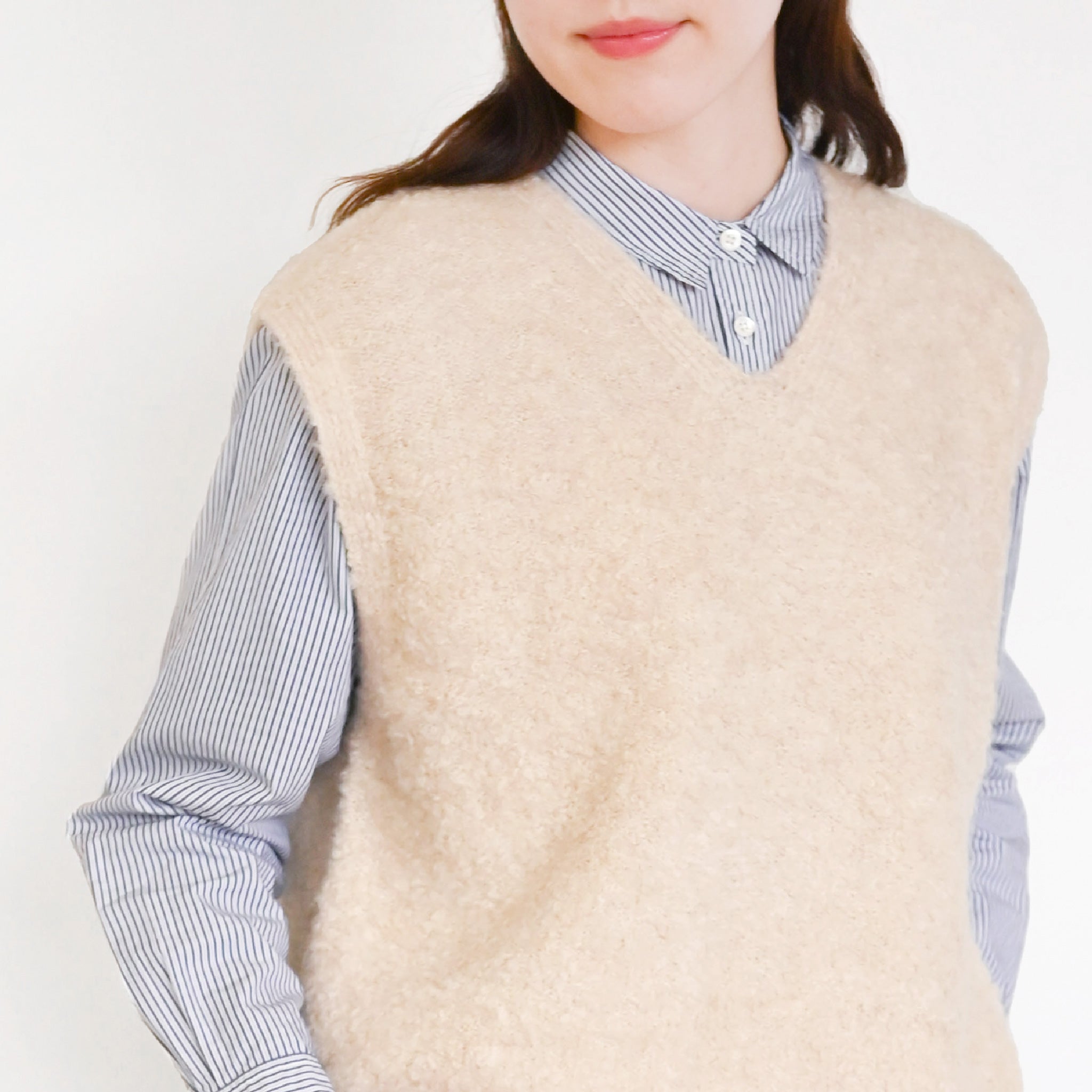 ブークレーヤーンベスト