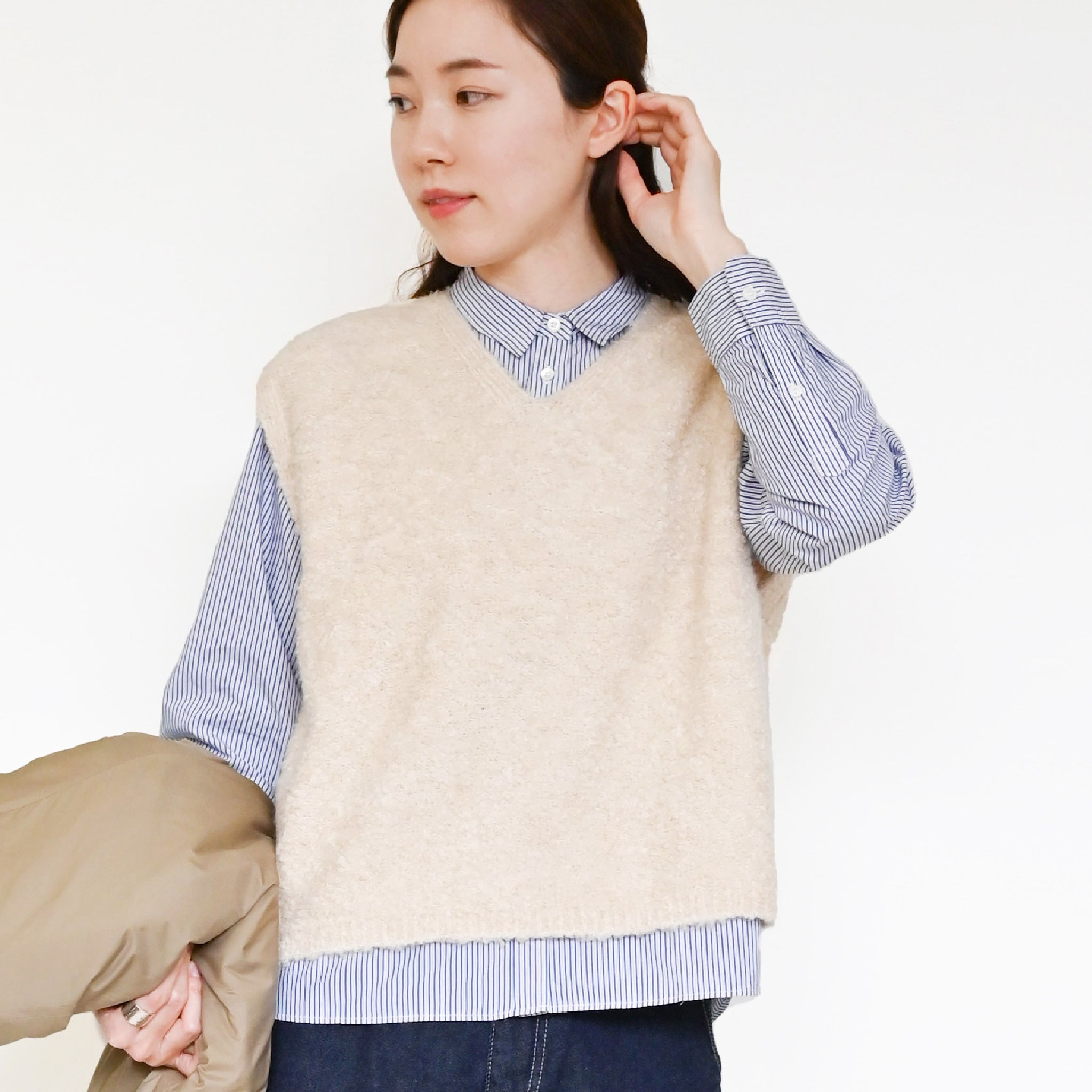 ブークレーヤーンベスト