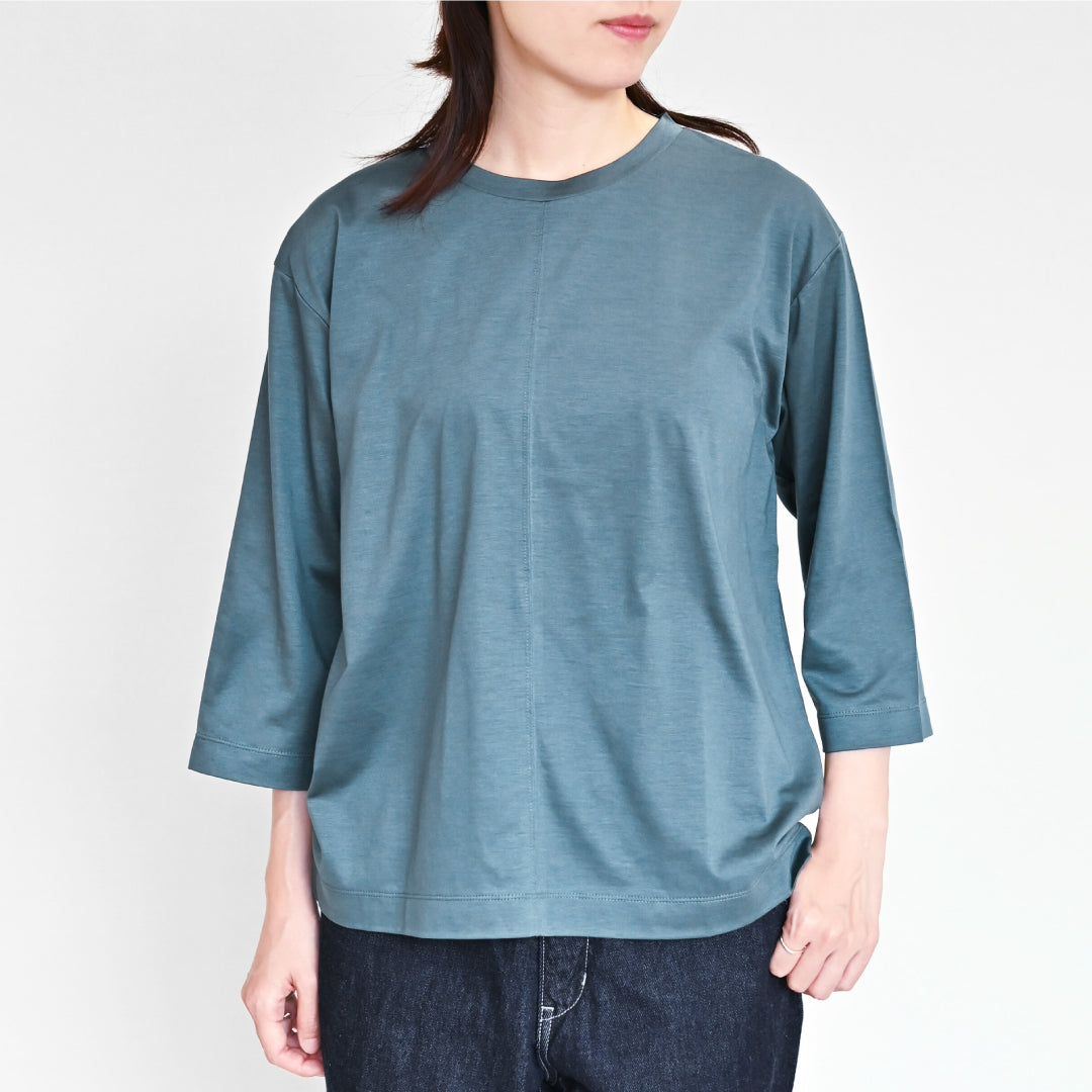 【接触冷感】クールハイゲージTシャツ 7分袖