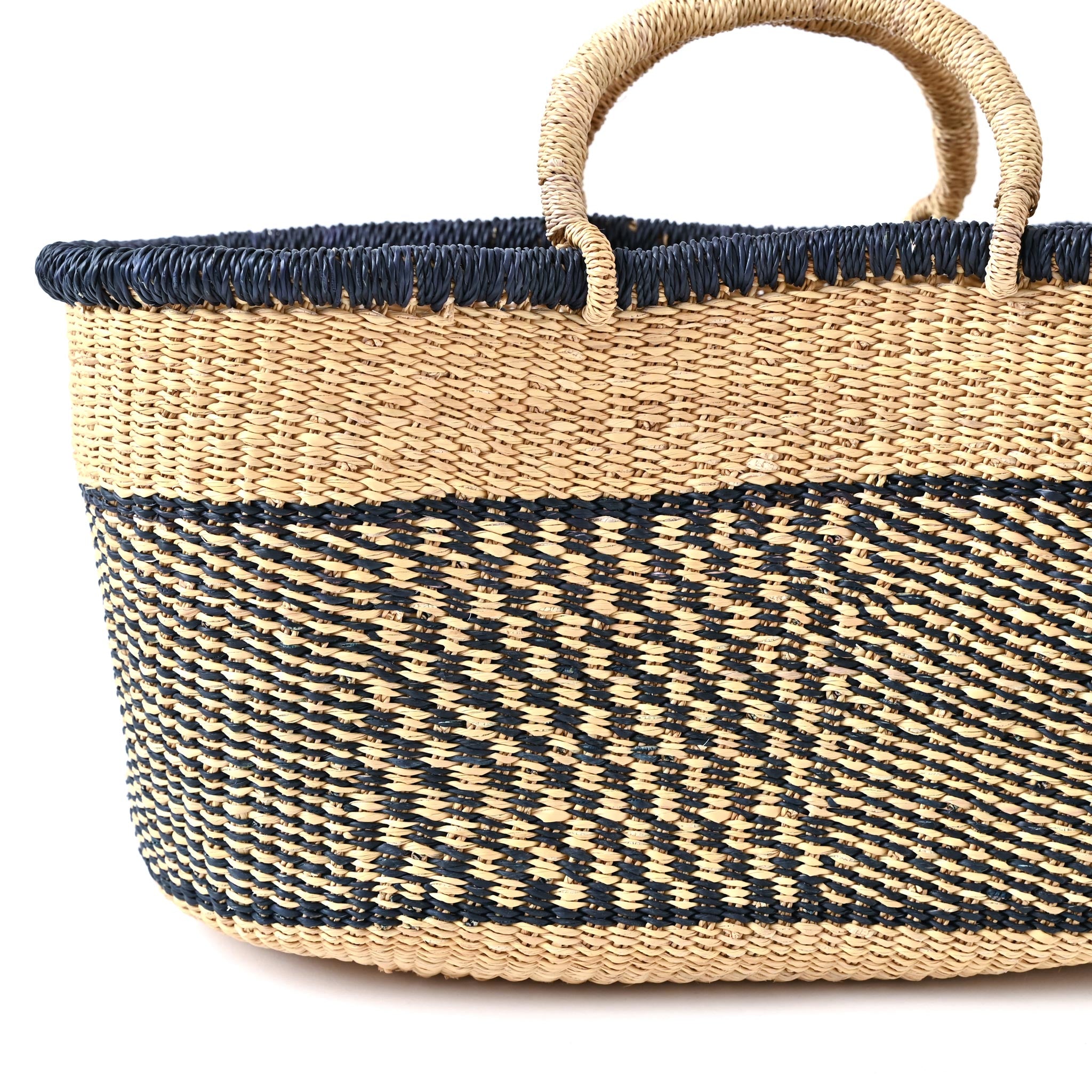 ボルガ楕円カゴ 横長