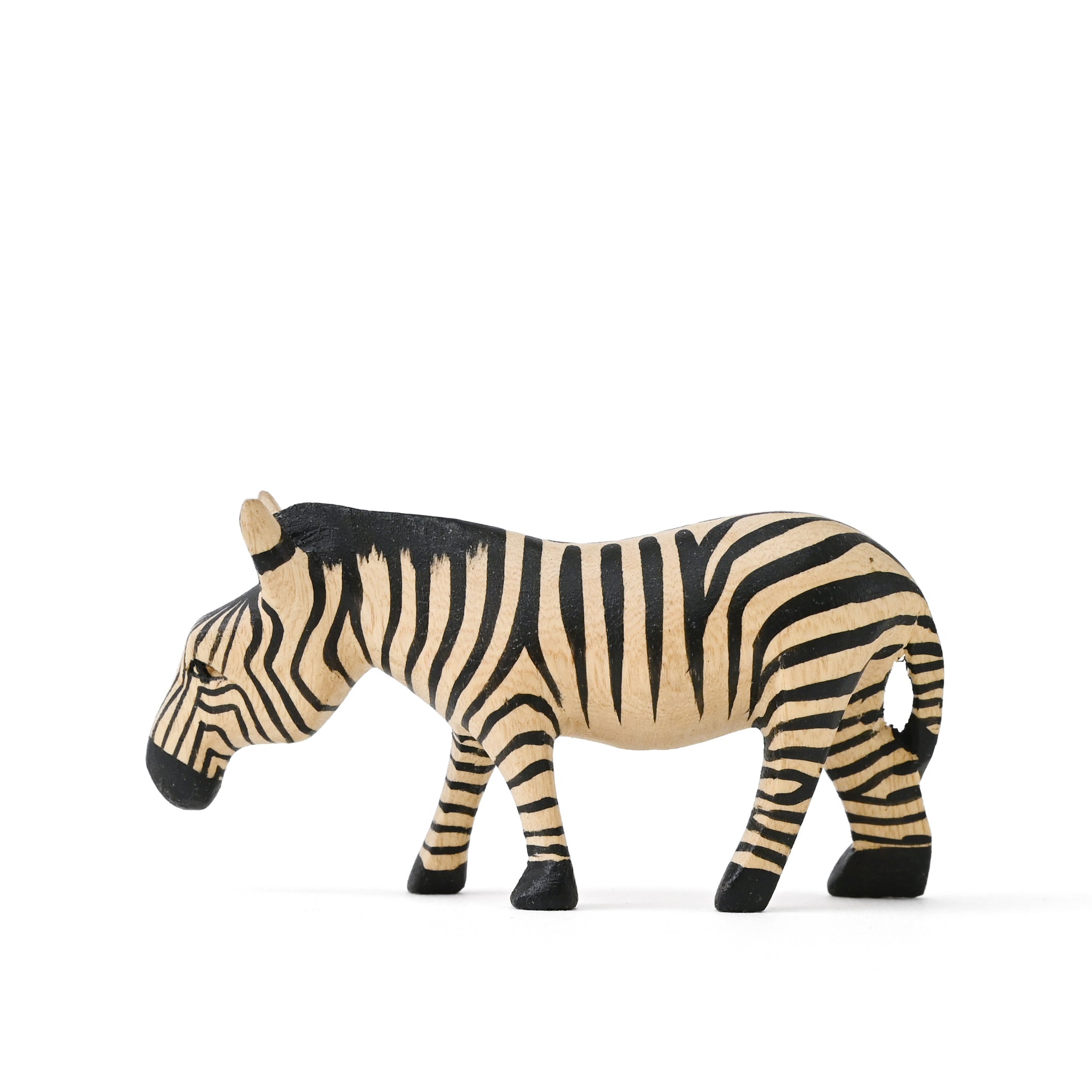 メル動物 ウッドオブジェ シマウマ