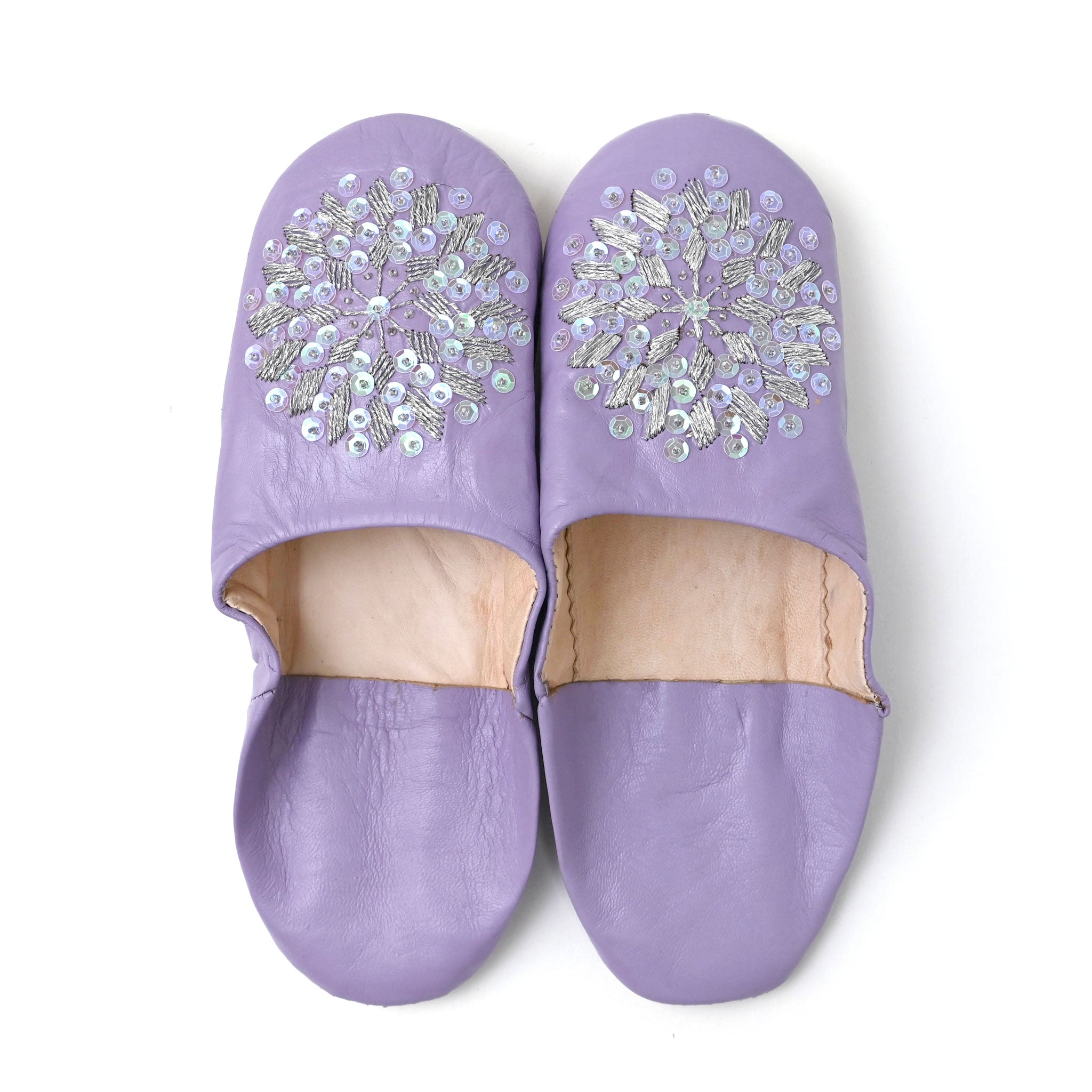 バブーシュ 刺繍スパンコール (サイズ:41)