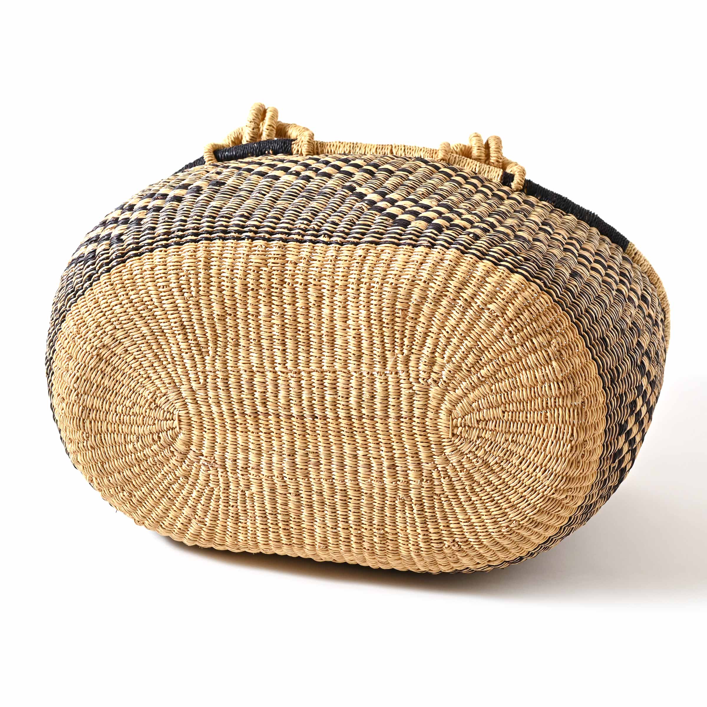 ボルガ 楕円ぽっこりカゴバッグ