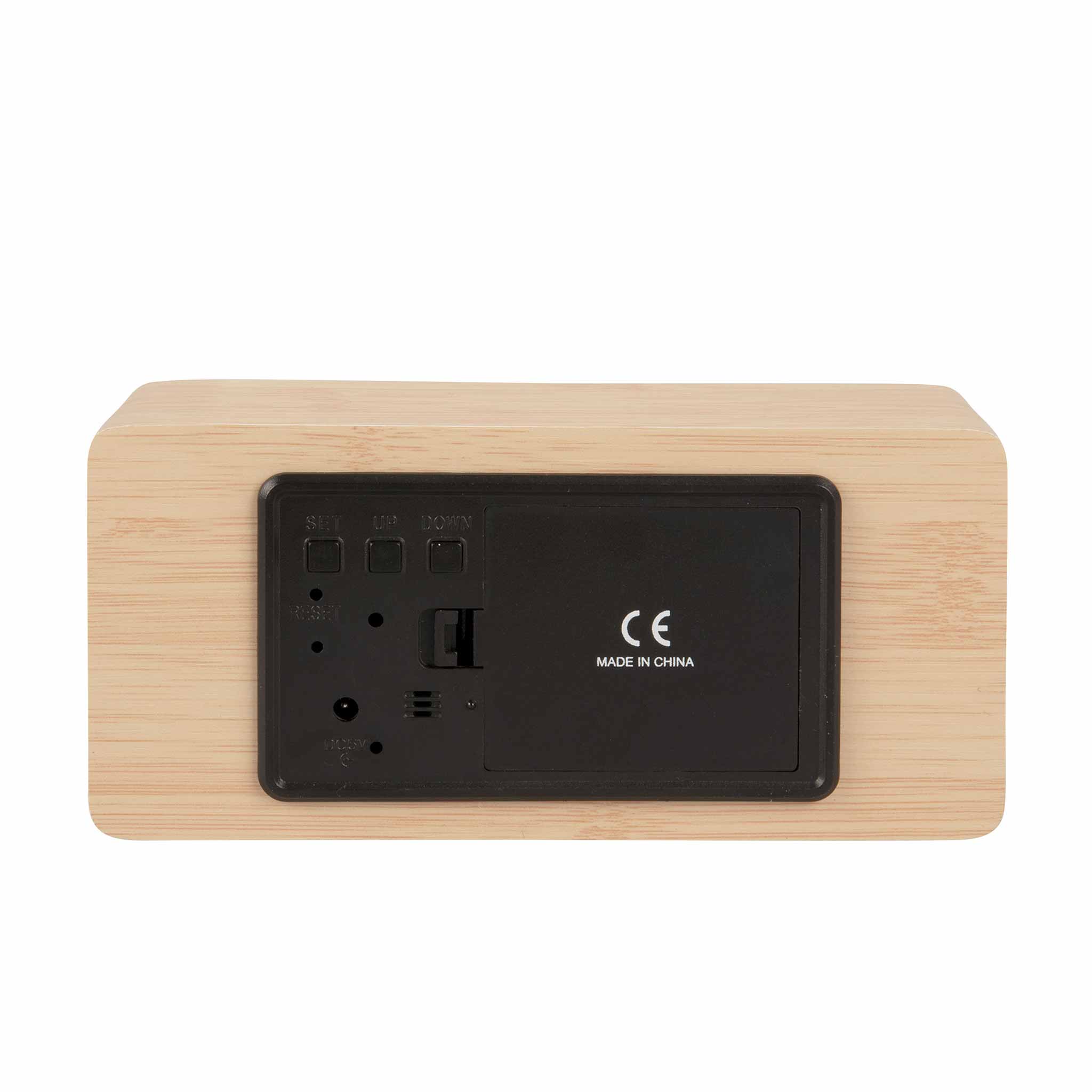 【Karlsson/カールソン】目覚まし時計 デジタル置き時計 Silver Mirror