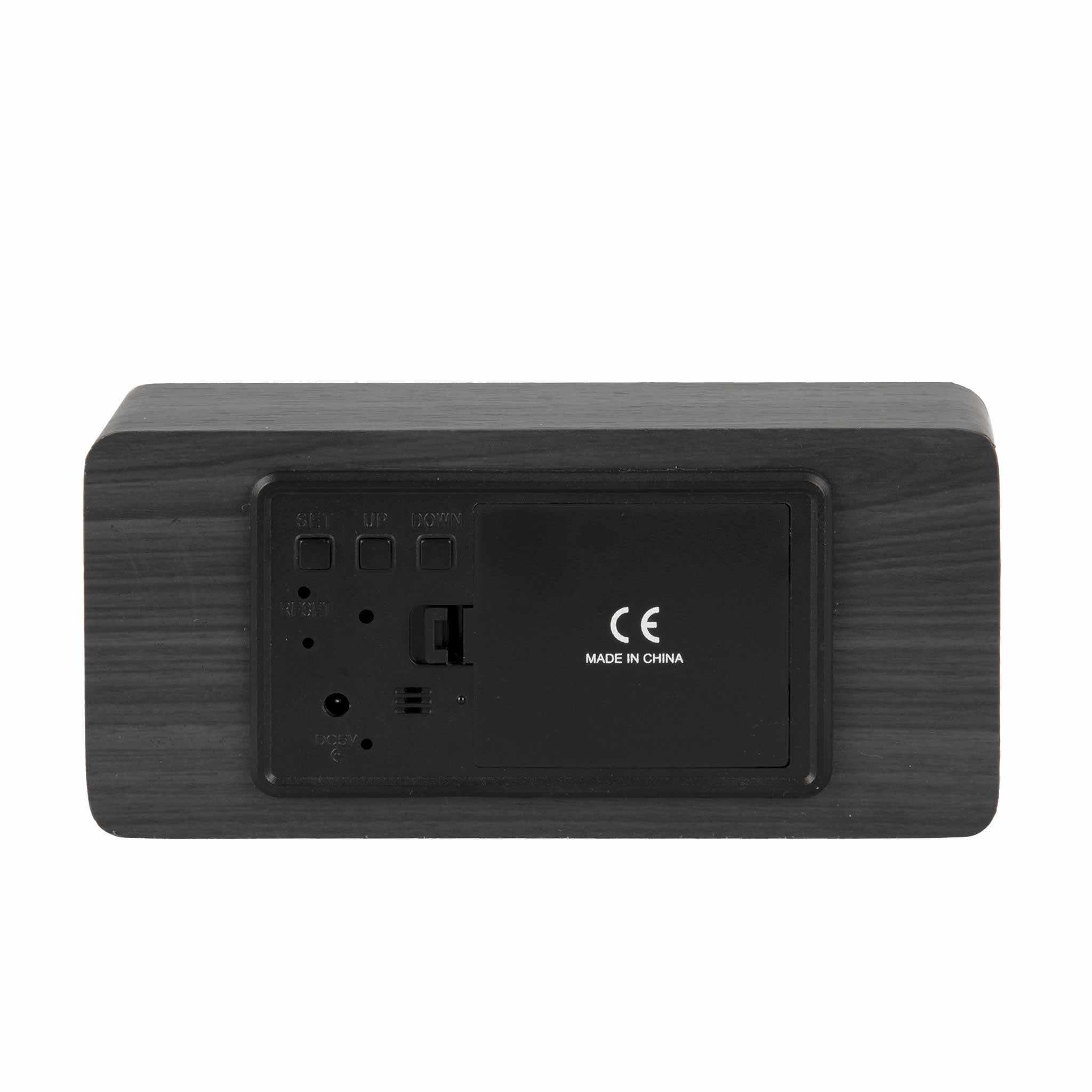 【Karlsson/カールソン】目覚まし時計 デジタル置き時計 Silver Mirror