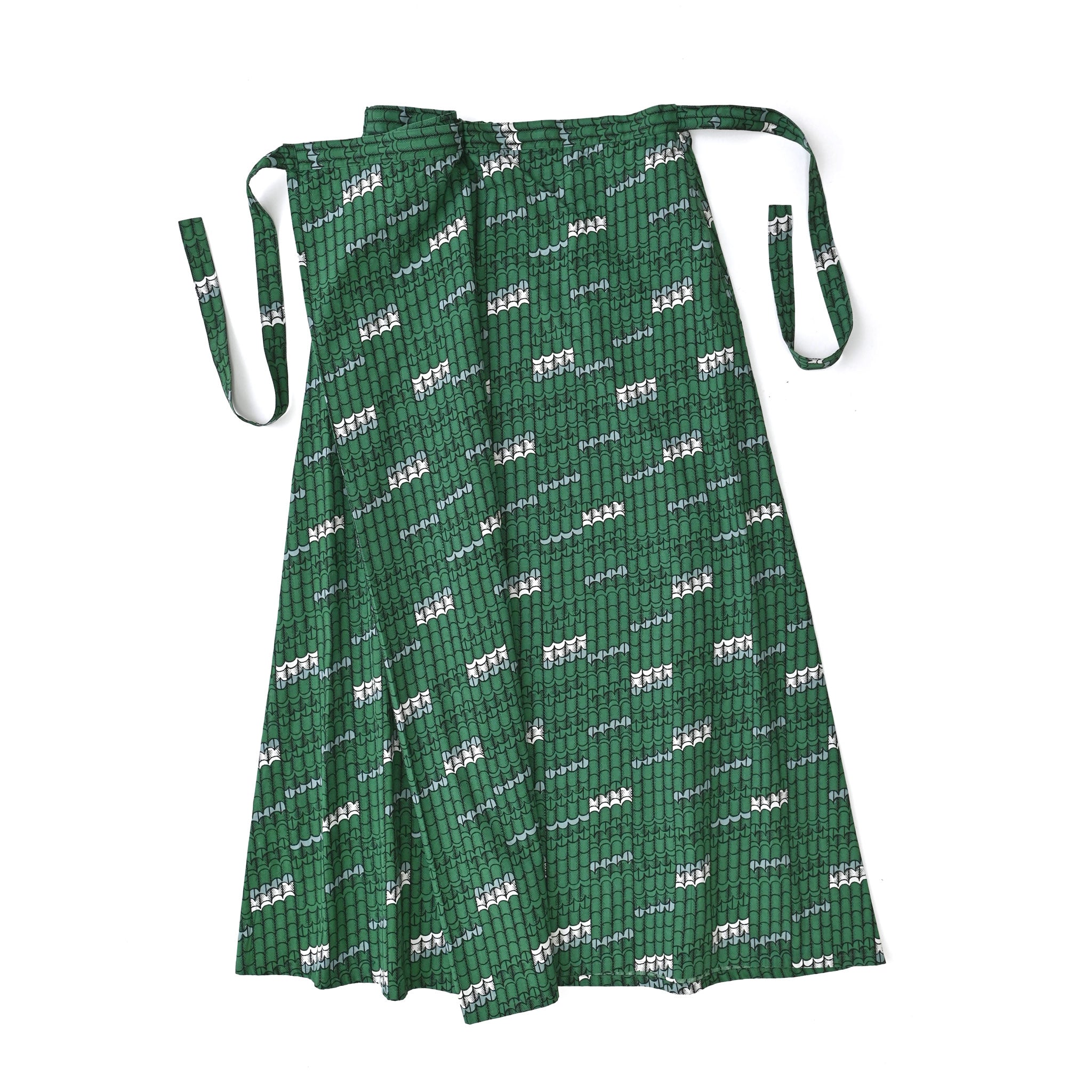 【LE GLAZIK/ル グラジック】バティックラップスカート F0056