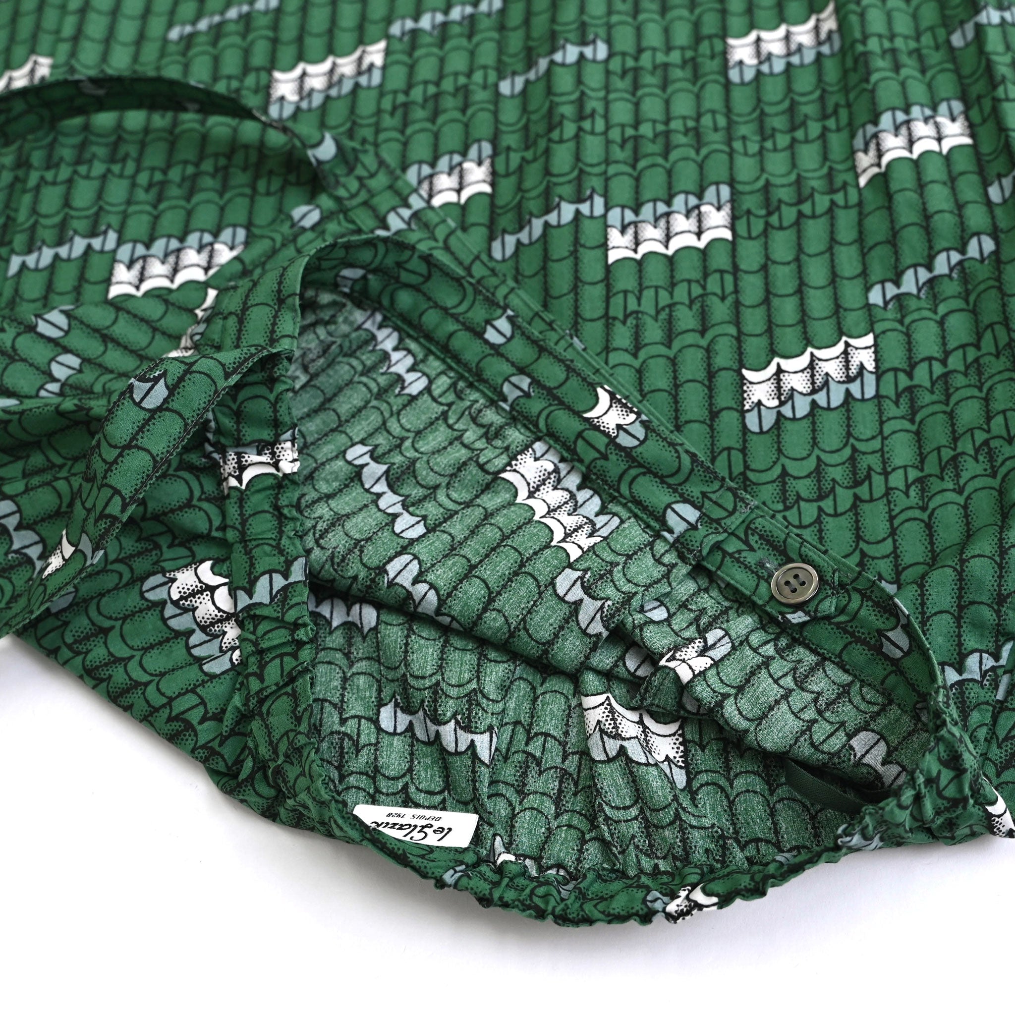 【LE GLAZIK/ル グラジック】バティックラップスカート F0056