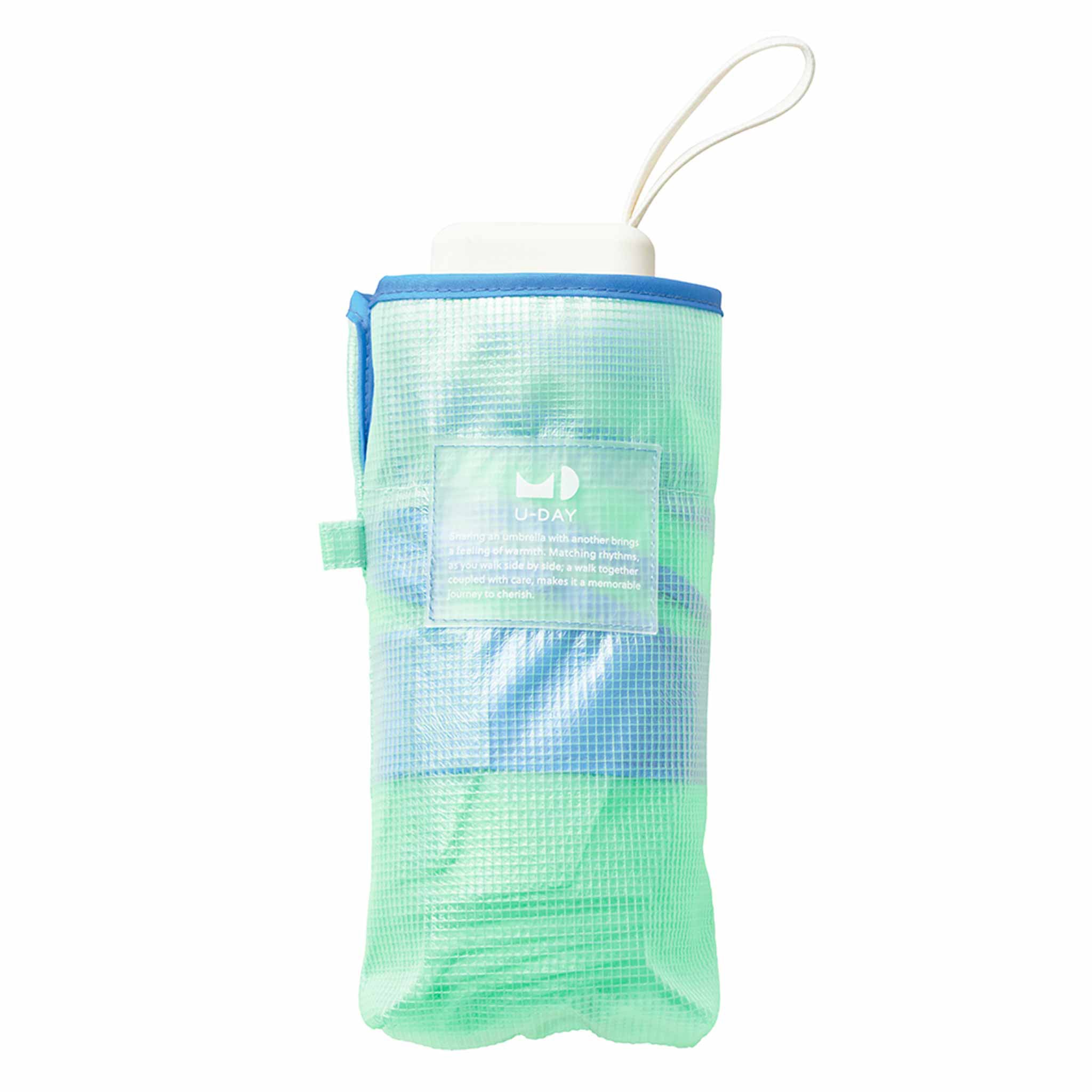 【because/ビコーズ】折りたたみ傘 クリアカラー ミニ傘