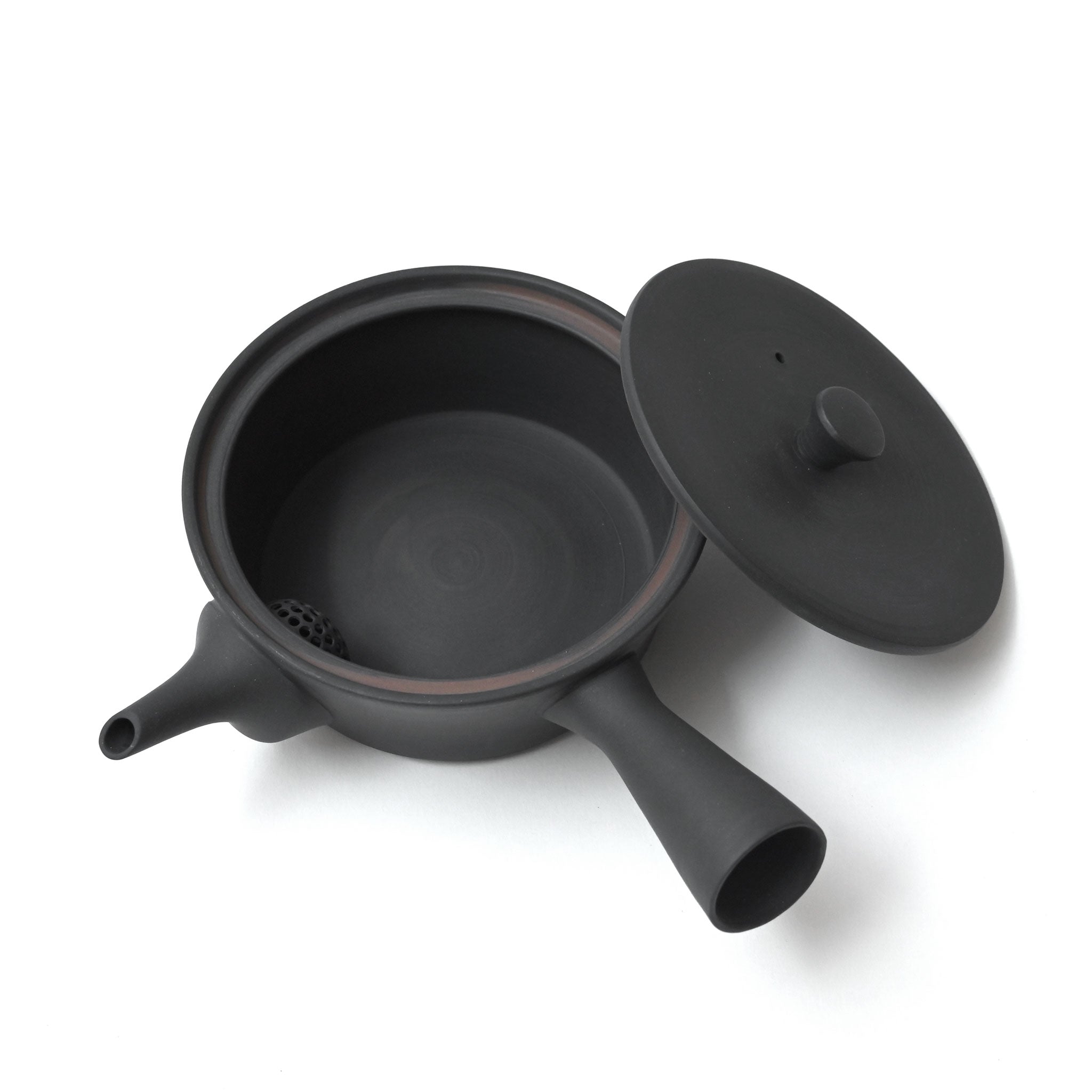 【南景製陶園】 急須 黒練