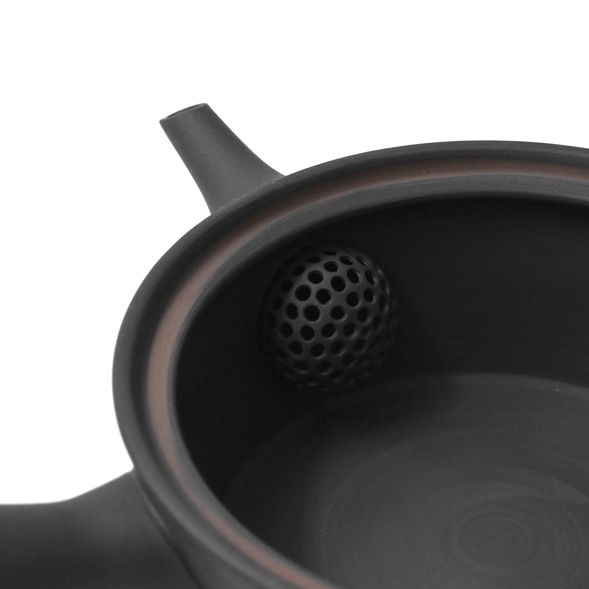 【南景製陶園】 急須 黒練