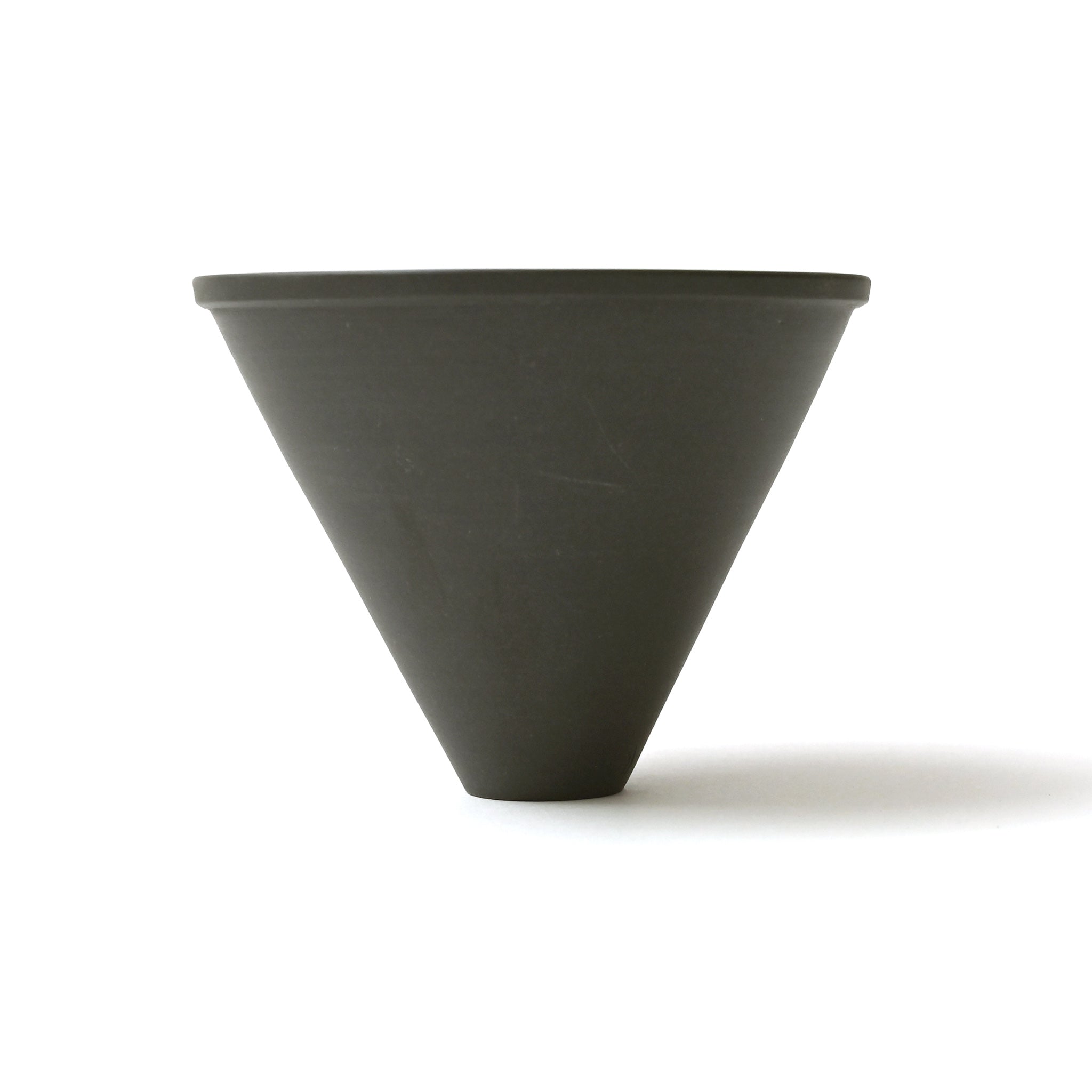 【南景製陶園】コーヒードリッパー 黒練