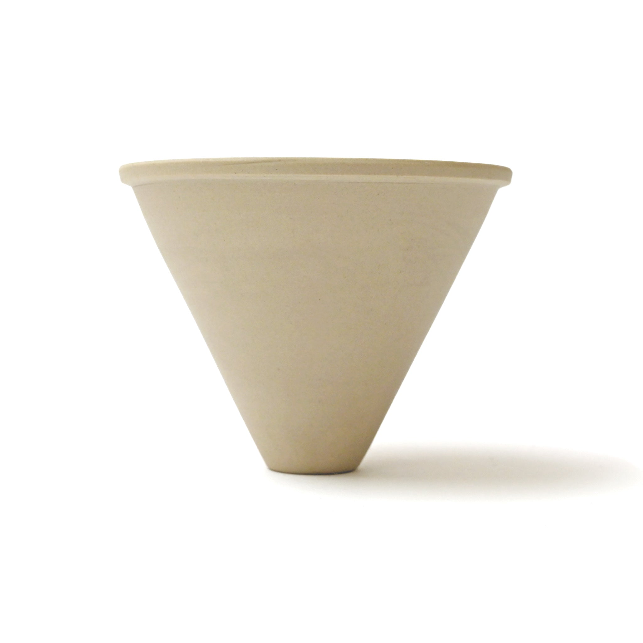 【南景製陶園】コーヒードリッパー 白練