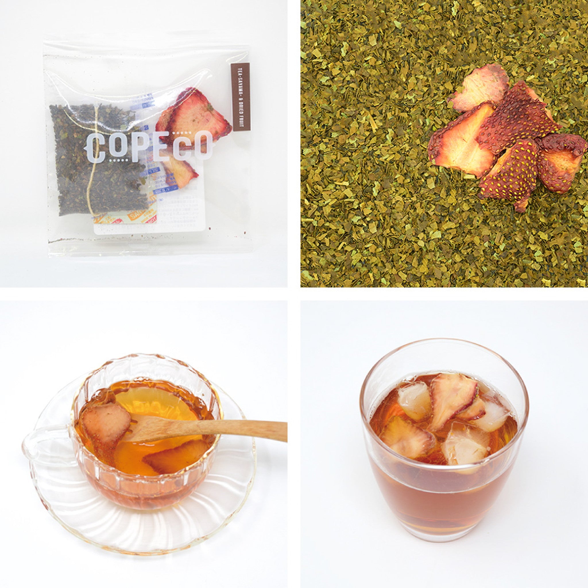 【COPECO/コペコ】スペシャルフルーツティー5種セット(狭山紅茶&国産ドライフルーツ)