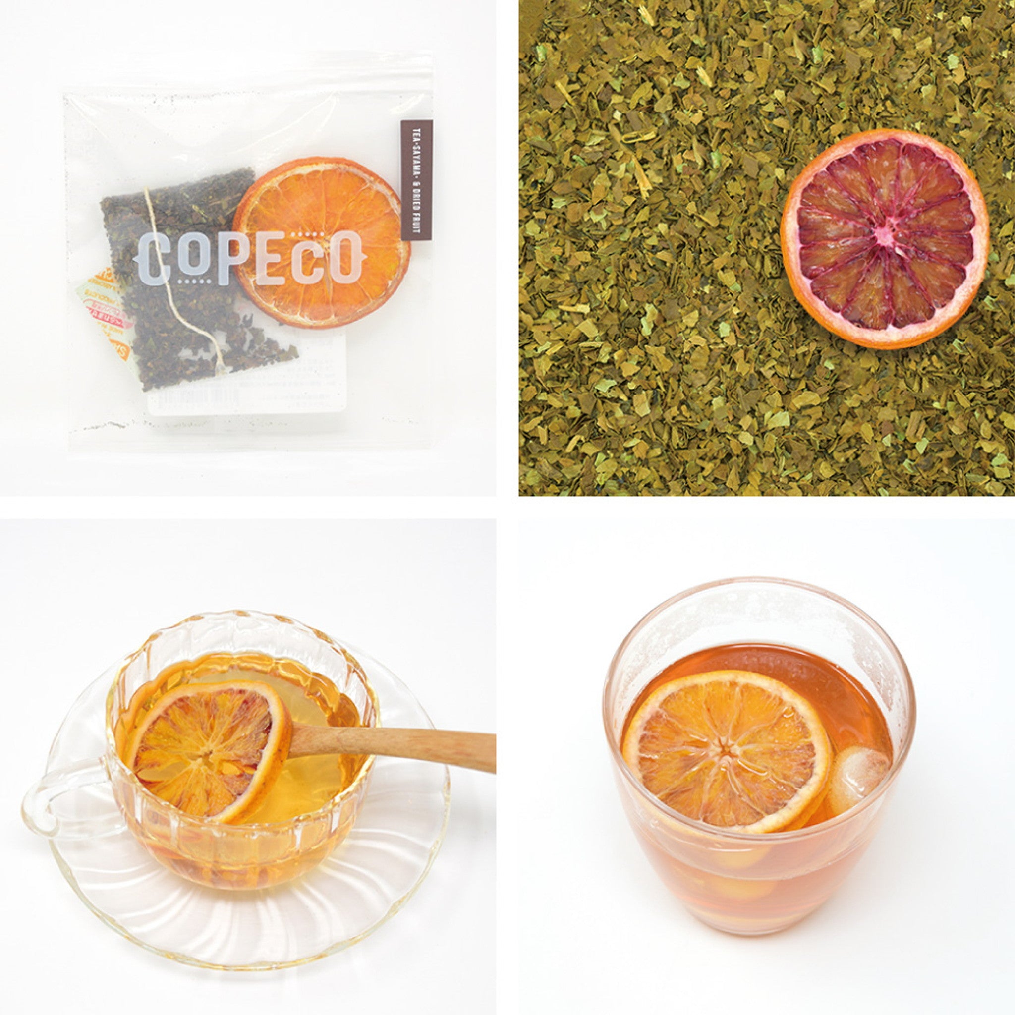 【COPECO/コペコ】スペシャルフルーツティー5種セット(狭山紅茶&国産ドライフルーツ)