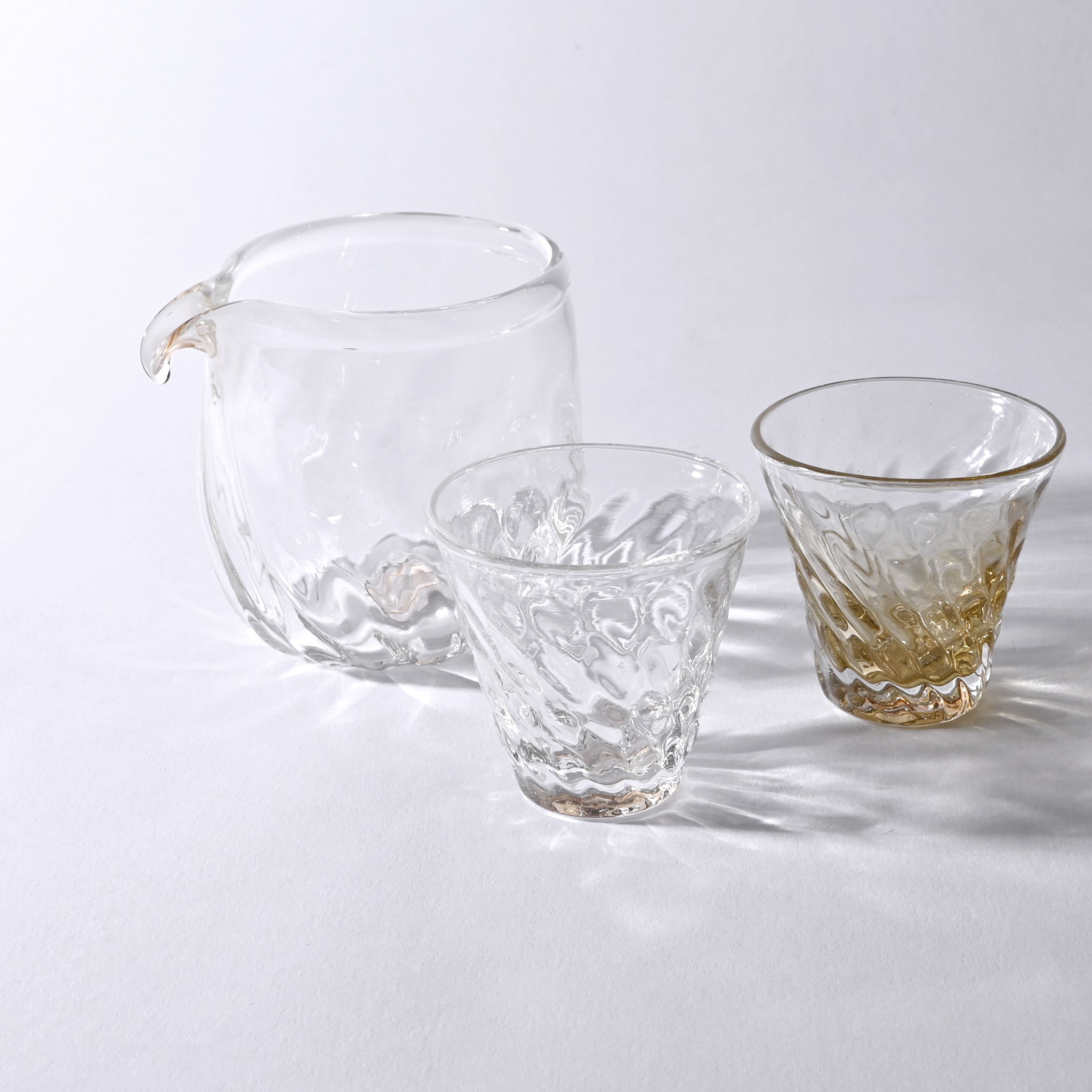 【吹きガラス工房Fuji321】ぐい呑み 猪口 盃