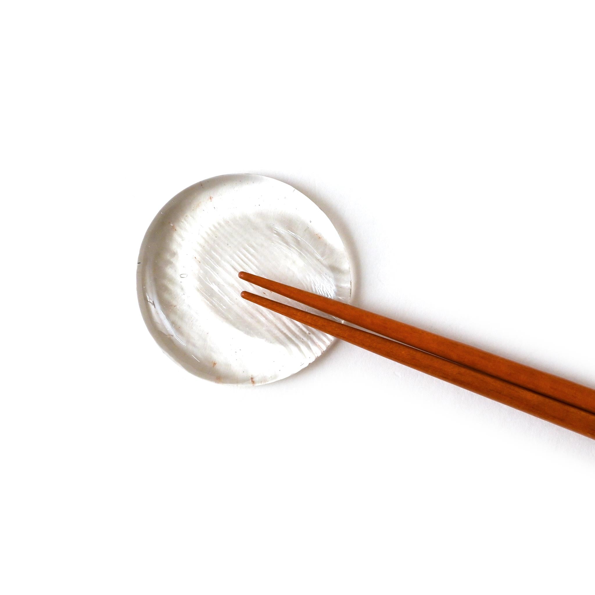 【吹きガラス工房Fuji321】ガラス箸置き おはじき